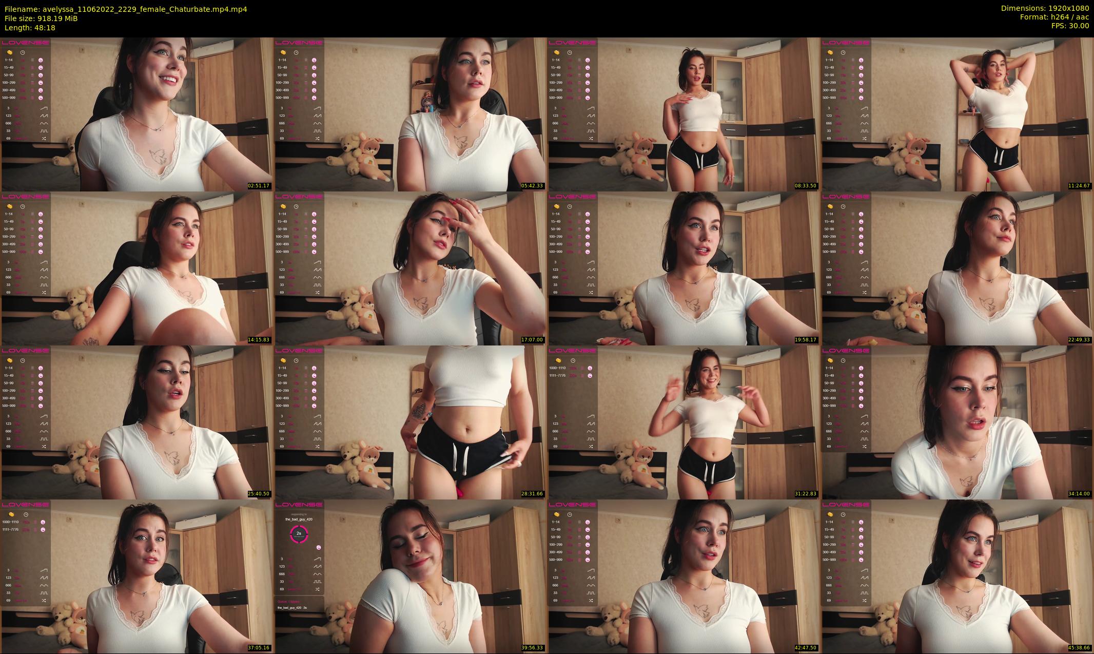 avelyssa — 49 minute Chaturbate female cam show recording, 1080p, Jun 11, 2022