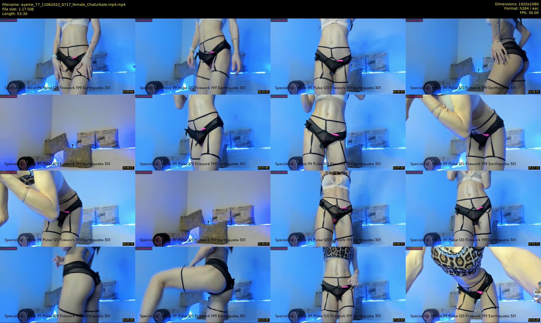 ayame_77 — 54 minute Chaturbate female cam show recording, 1080p, Jun 11, 2022