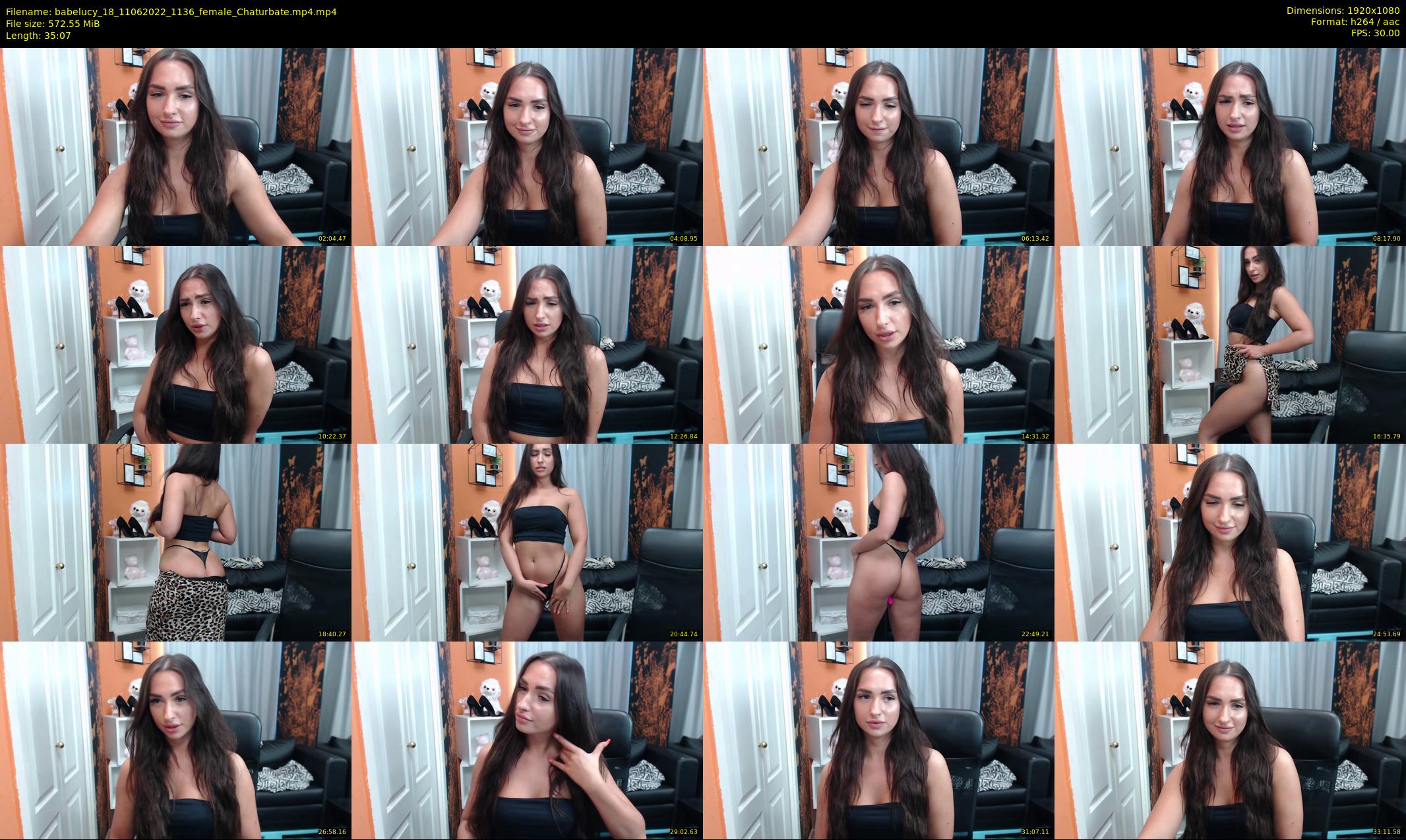 babelucy_18 — 36 minute Chaturbate female cam show recording, 1080p, Jun 11, 2022
