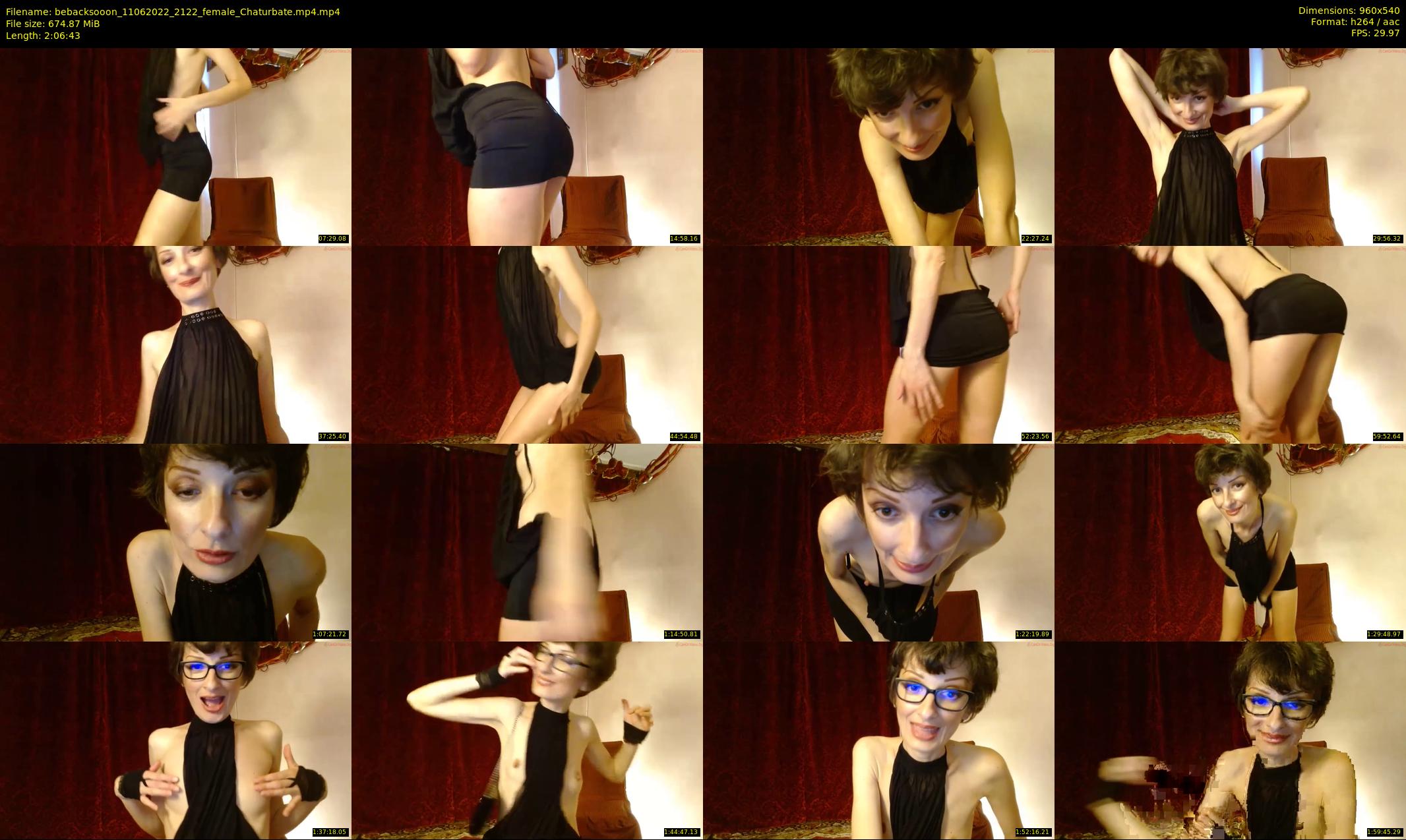 bebacksooon — 127 minute Chaturbate female cam show recording, 480p, Jun 11, 2022