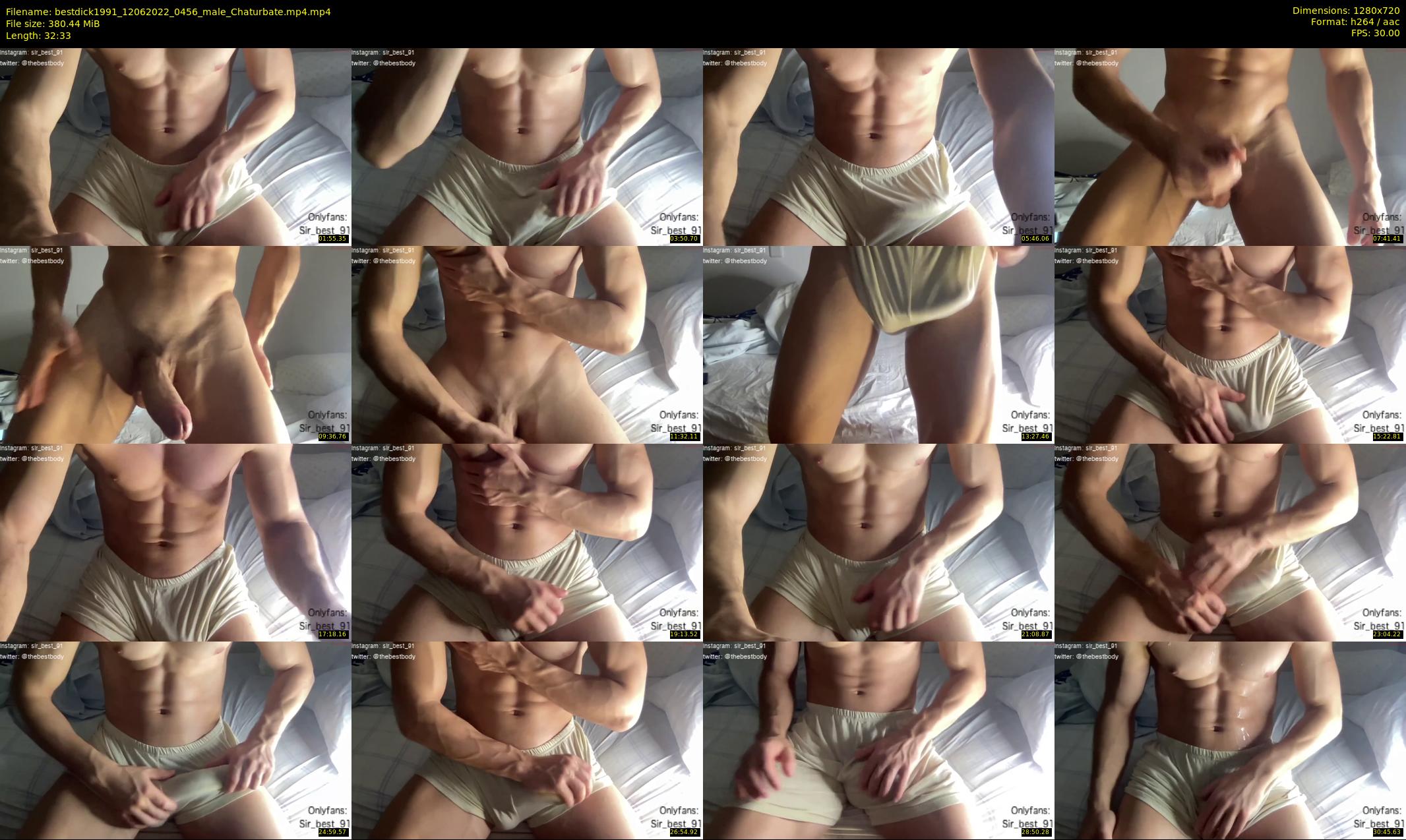 bestdick1991 — 33 minute Chaturbate male cam show recording, 720p, Jun 12, 2022