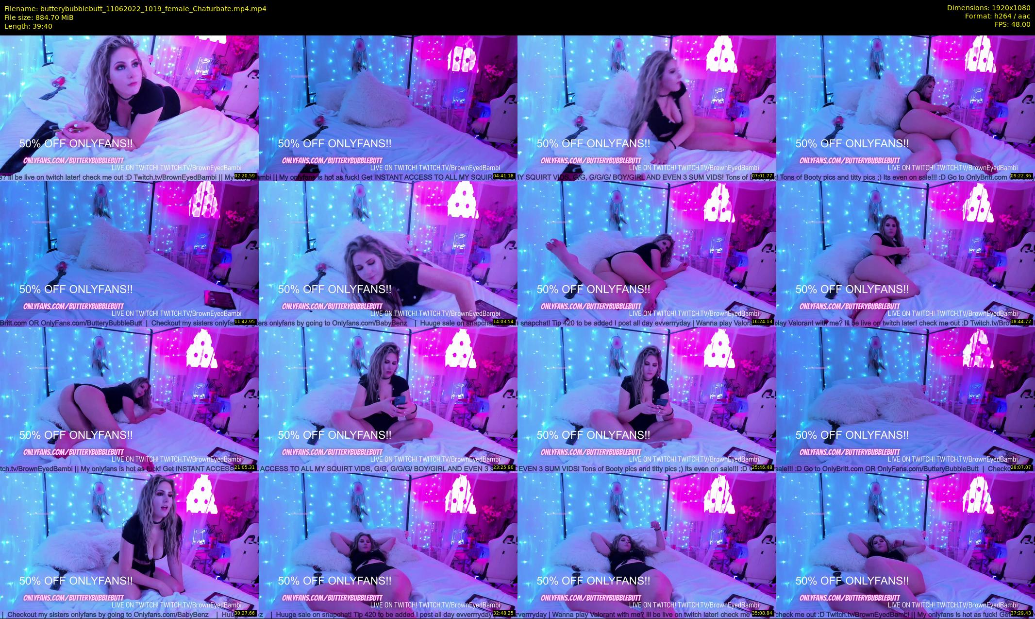 butterybubblebutt — 40 minute Chaturbate couple cam show recording, 1080p, Jun 11, 2022