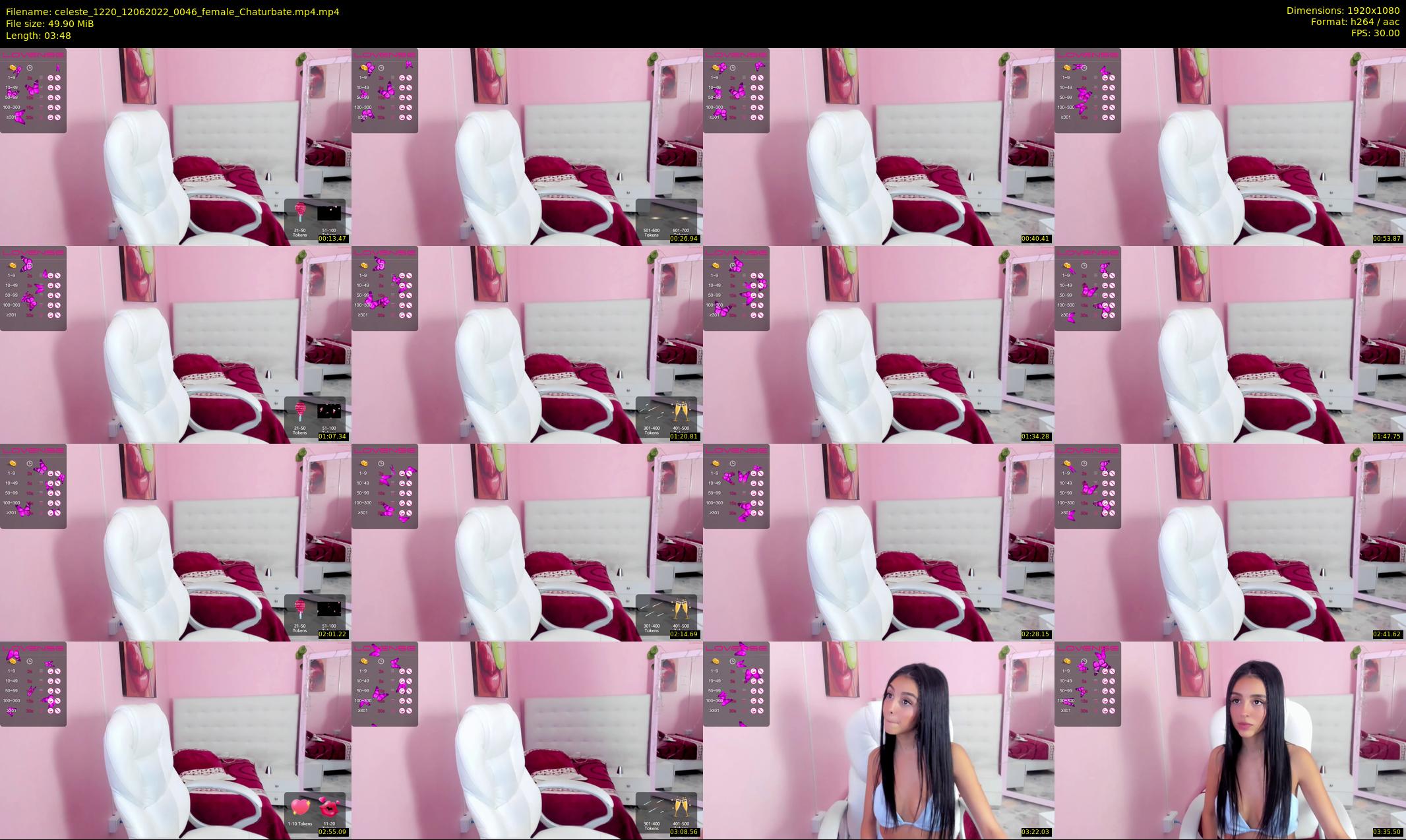 celeste_1220 — 4 minute Chaturbate female cam show recording, 1080p, Jun 12, 2022