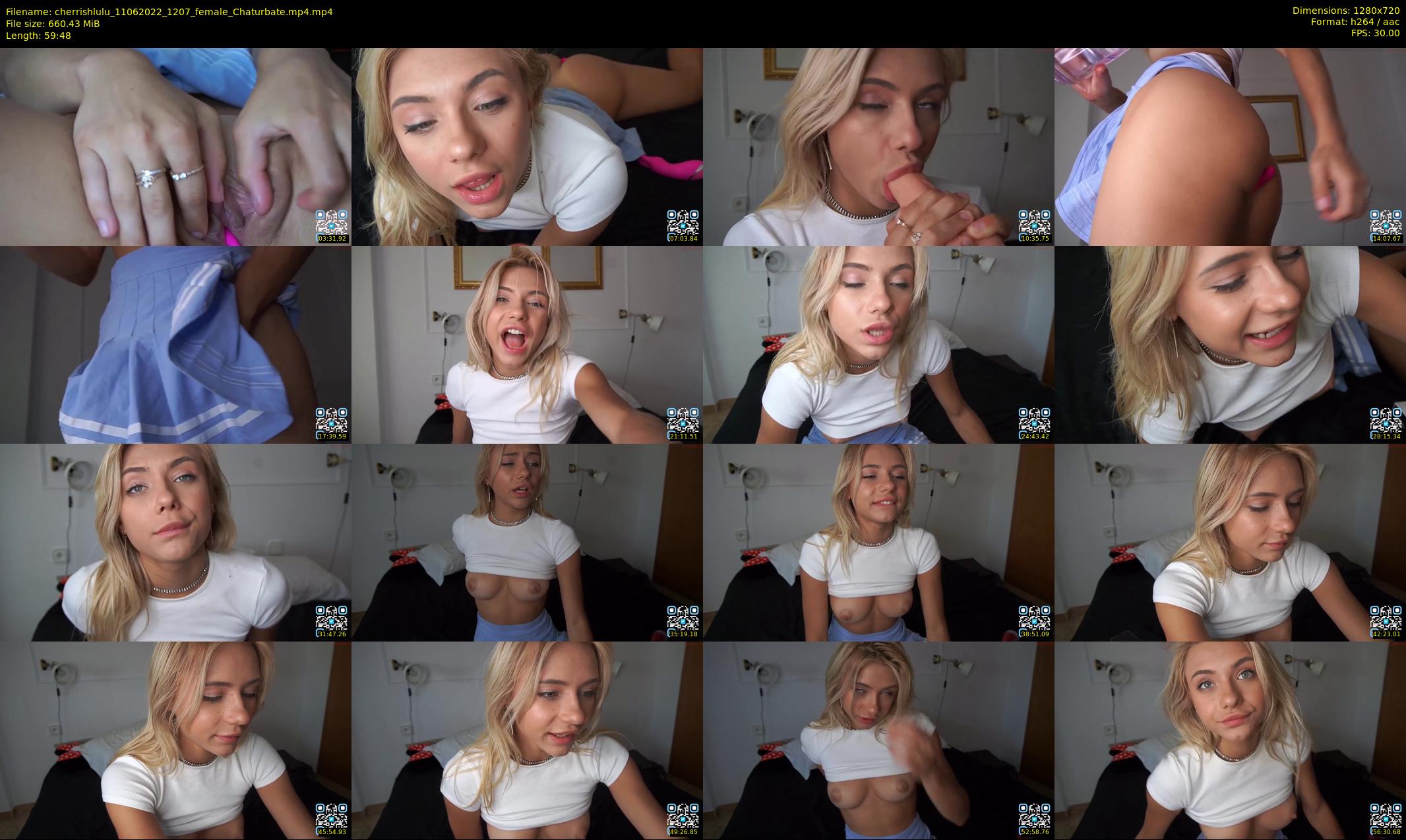 cherrishlulu — 60 minute Chaturbate female cam show recording, 720p, Jun 11, 2022