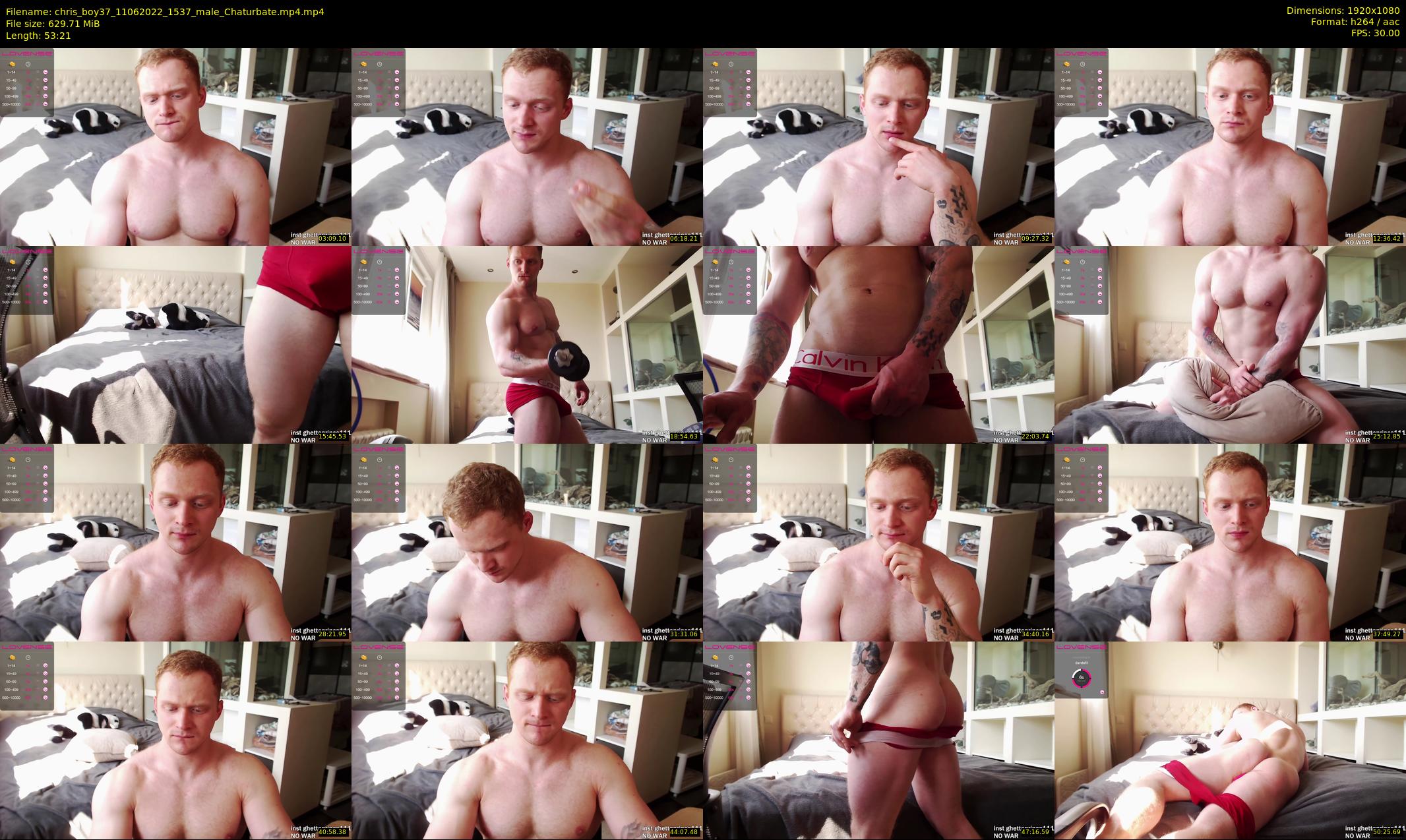 chris_boy37 — 54 minute Chaturbate male cam show recording, 1080p, Jun 11, 2022