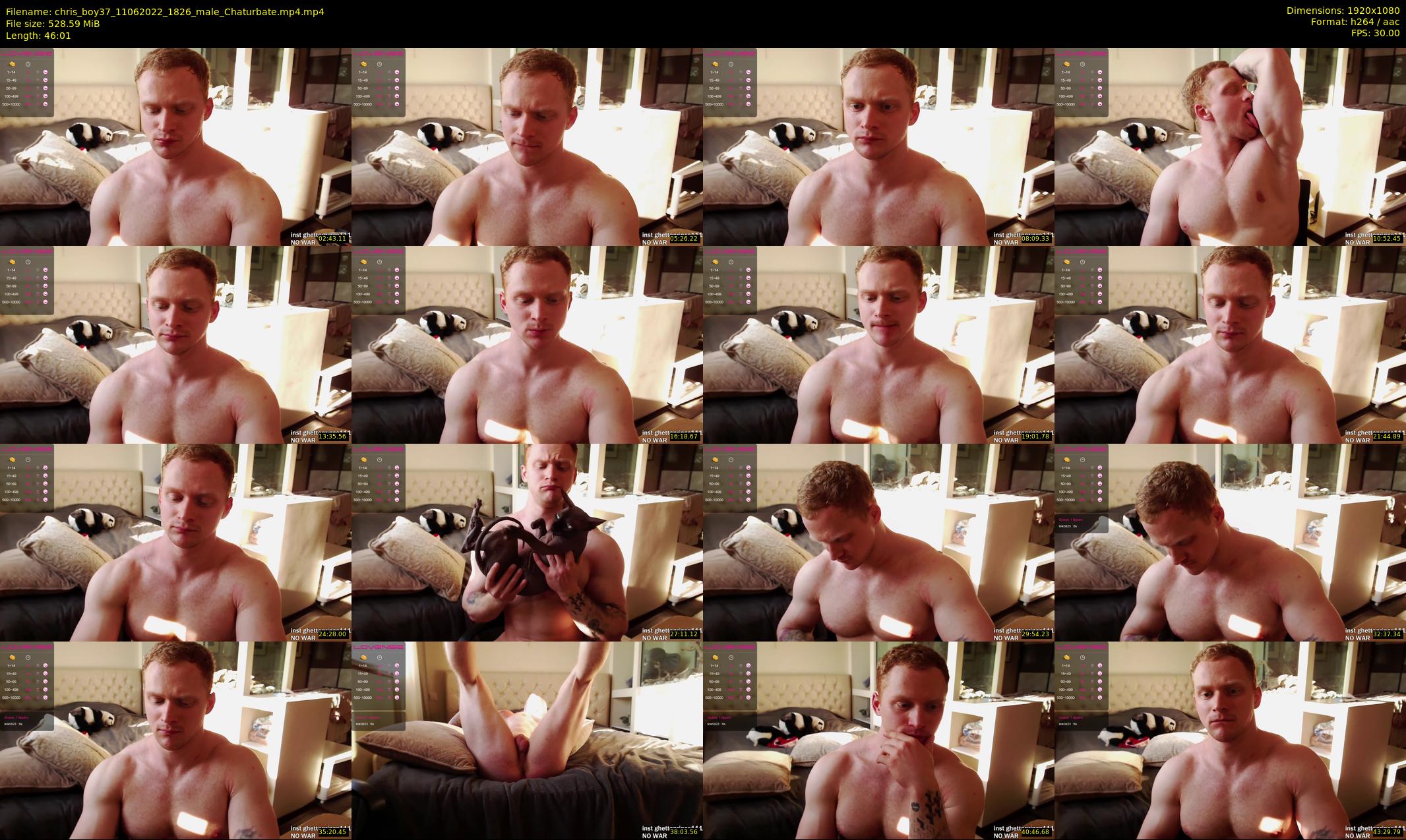 chris_boy37 — 47 minute Chaturbate male cam show recording, 1080p, Jun 11, 2022