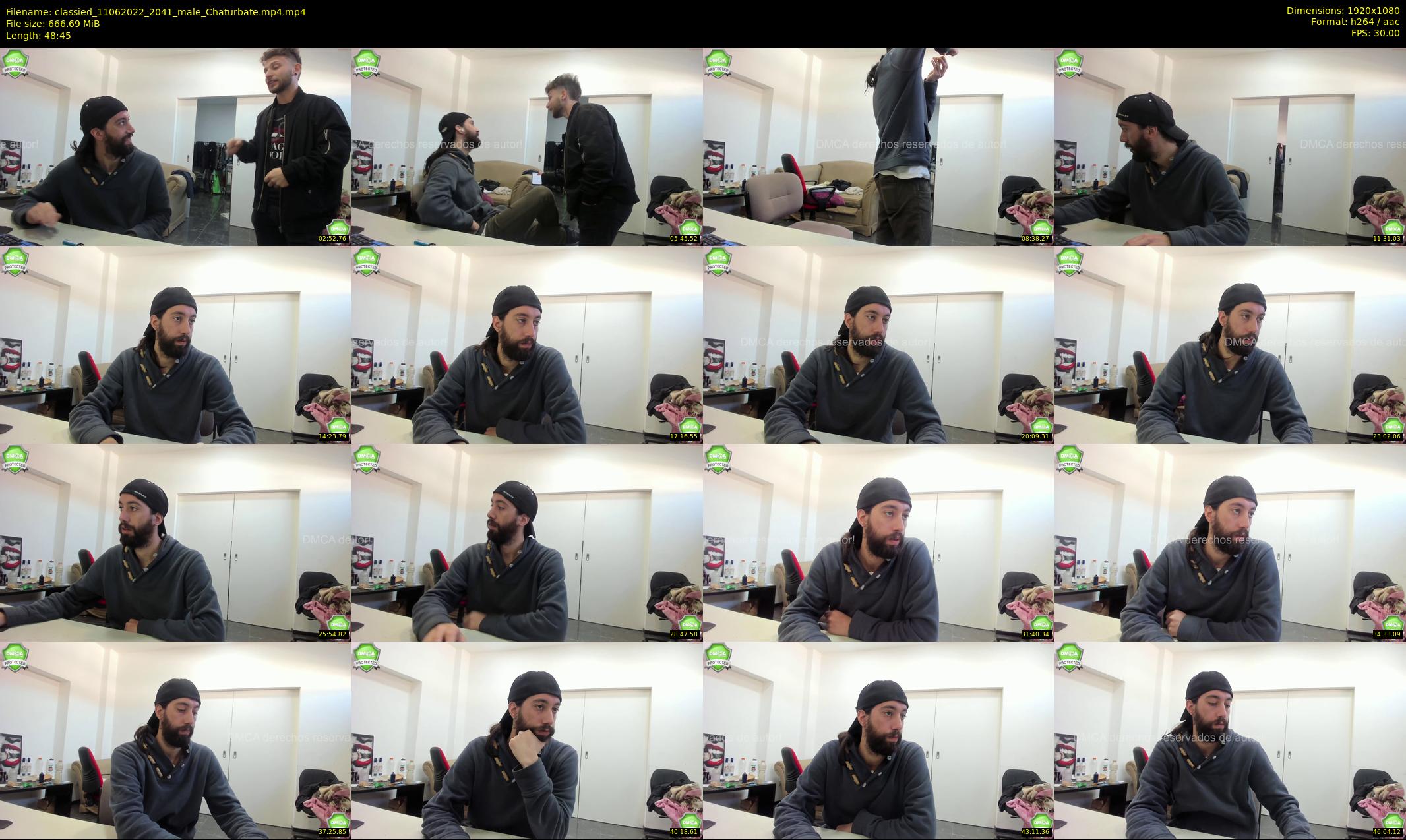classied — 49 minute Chaturbate male cam show recording, 1080p, Jun 11, 2022