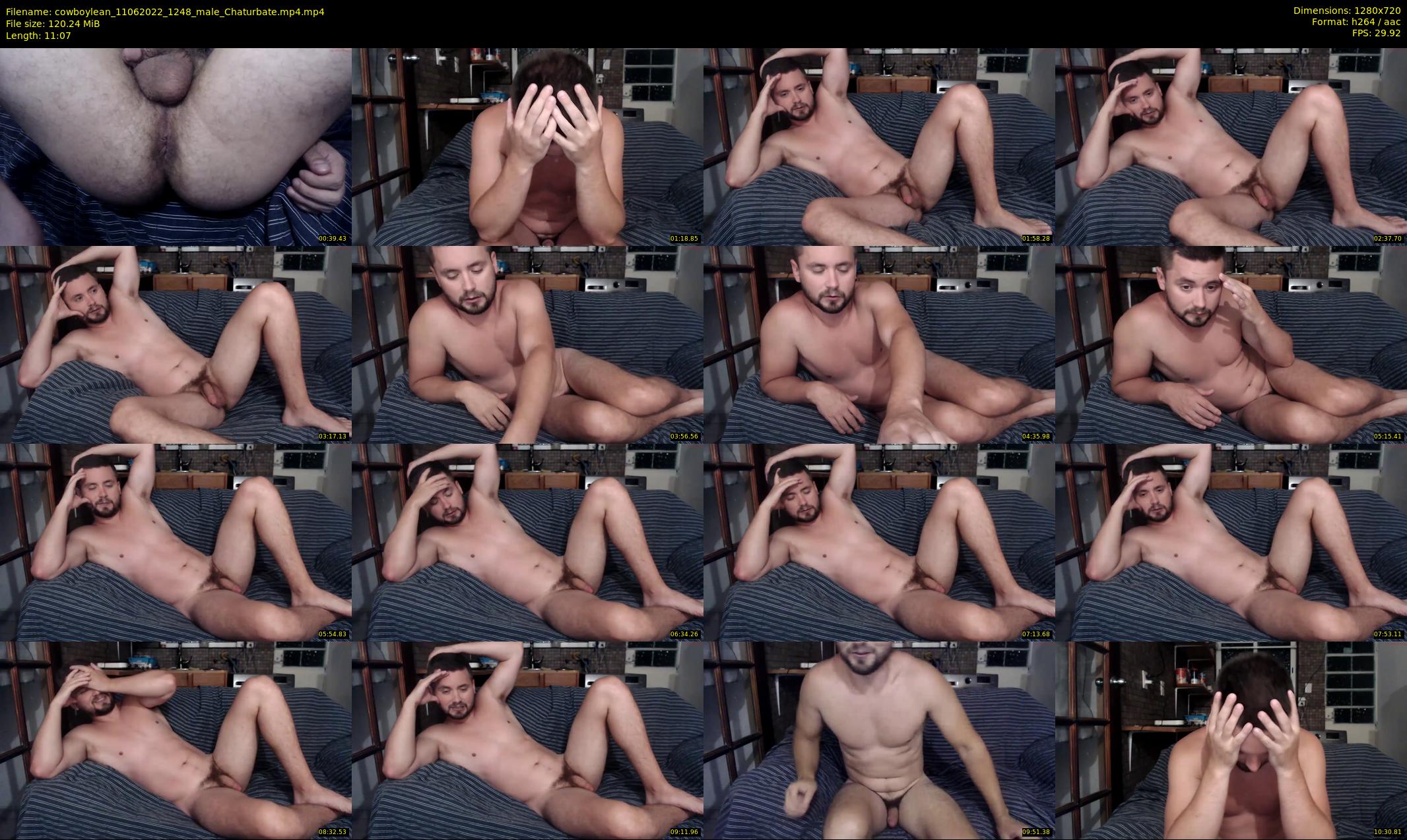 cowboylean — 12 minute Chaturbate male cam show recording, 720p, Jun 11, 2022