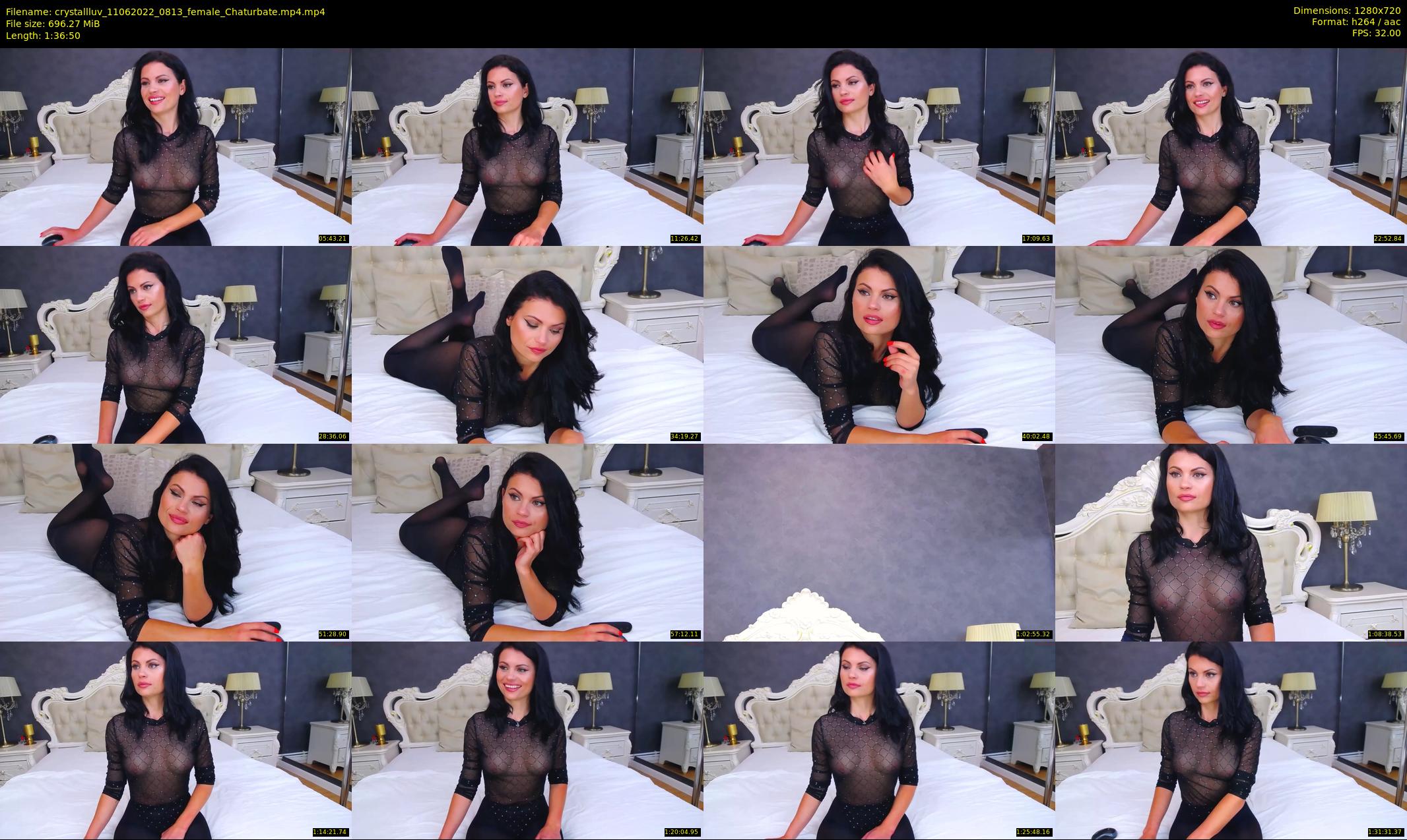 crystallluv — 97 minute Chaturbate female cam show recording, 720p, Jun 11, 2022