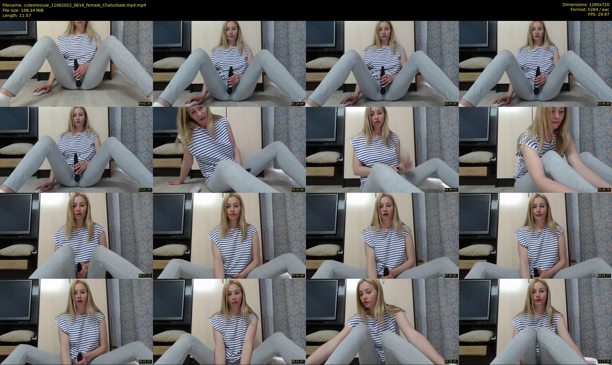 cuteemouse — 12 minute Chaturbate female cam show recording, 720p, Jun 11, 2022
