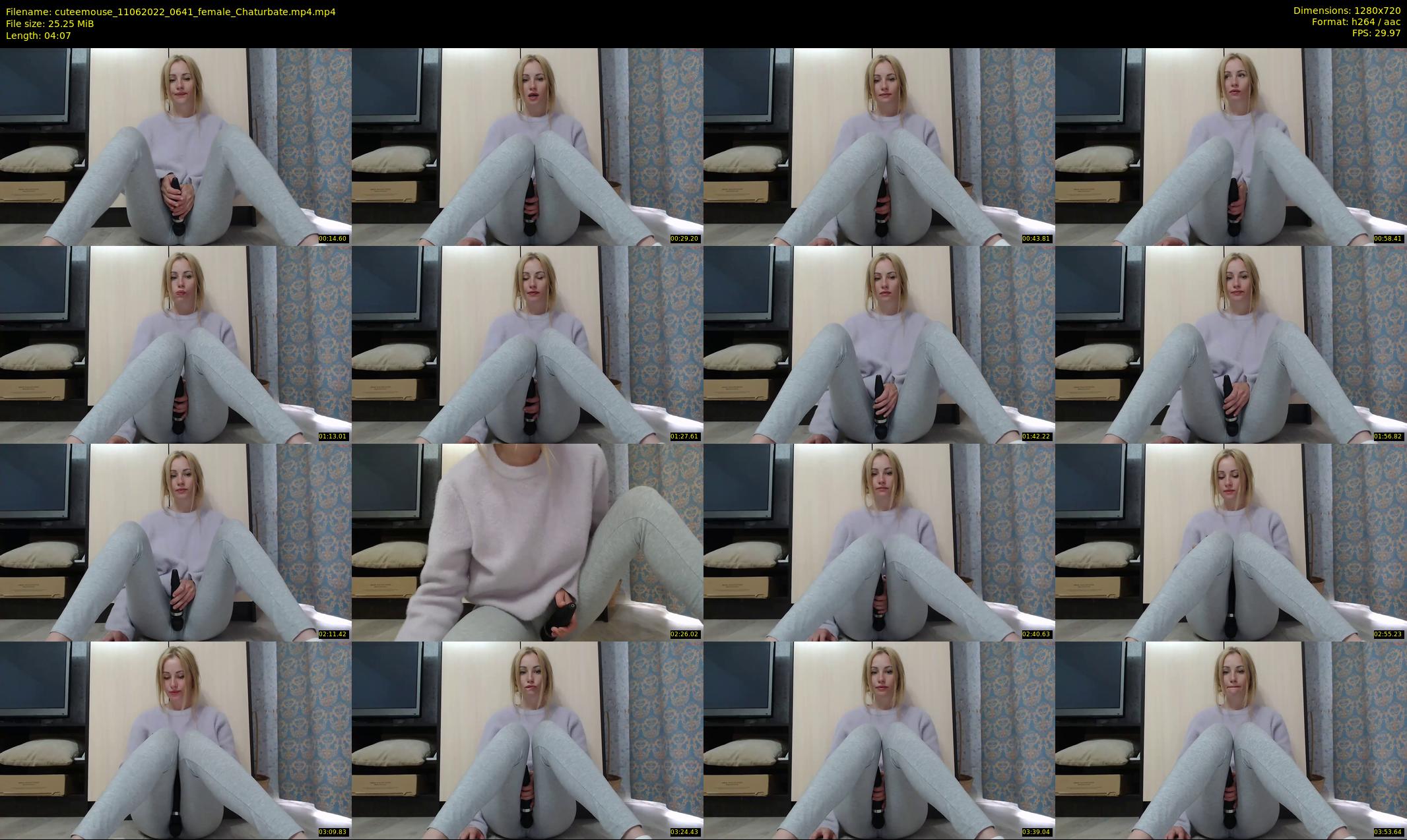 cuteemouse — 5 minute Chaturbate female cam show recording, 720p, Jun 11, 2022