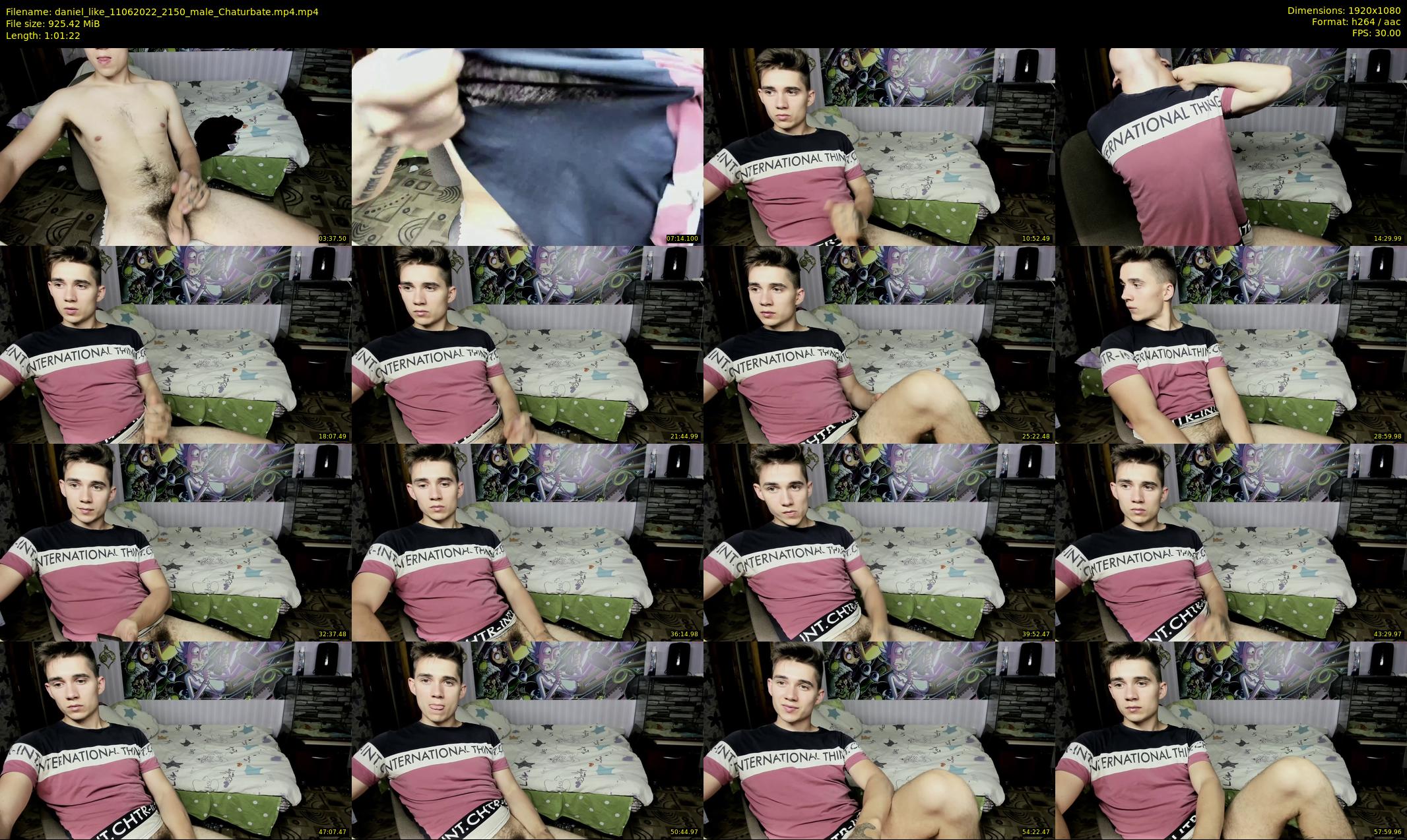 daniel_like — 62 minute Chaturbate male cam show recording, 1080p, Jun 11, 2022