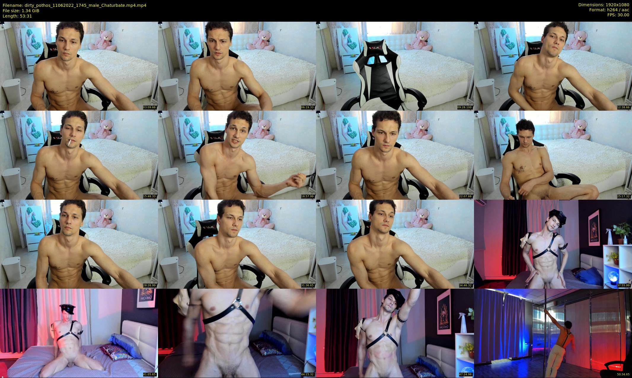 dirty_pothos — 54 minute Chaturbate male cam show recording, 1080p, Jun 11, 2022