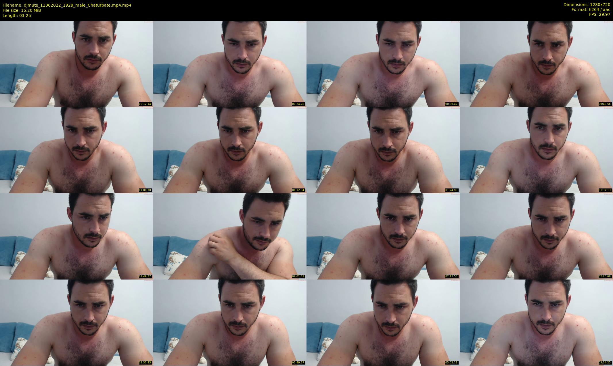 djmute — 4 minute Chaturbate male cam show recording, 720p, Jun 11, 2022