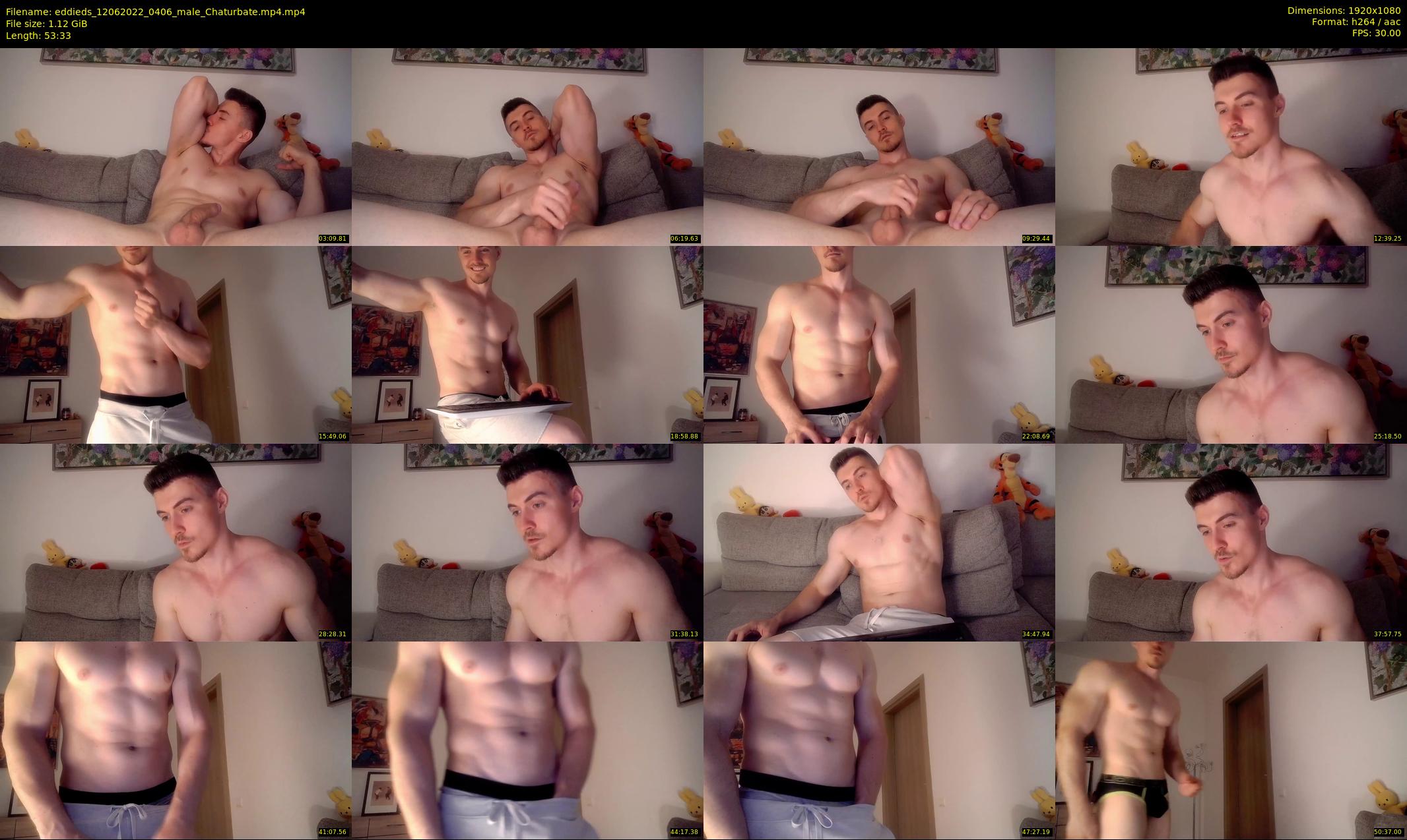eddieds — 54 minute Chaturbate male cam show recording, 1080p, Jun 12, 2022