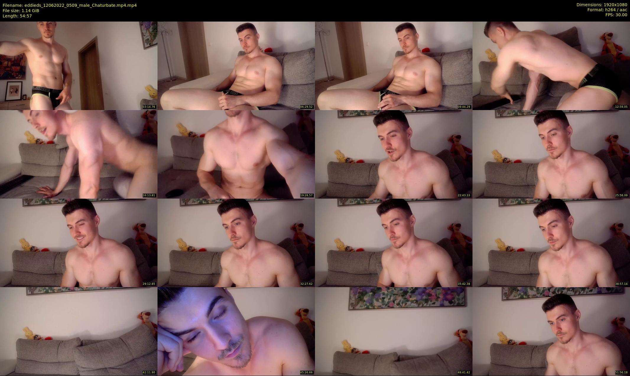eddieds — 55 minute Chaturbate male cam show recording, 1080p, Jun 12, 2022