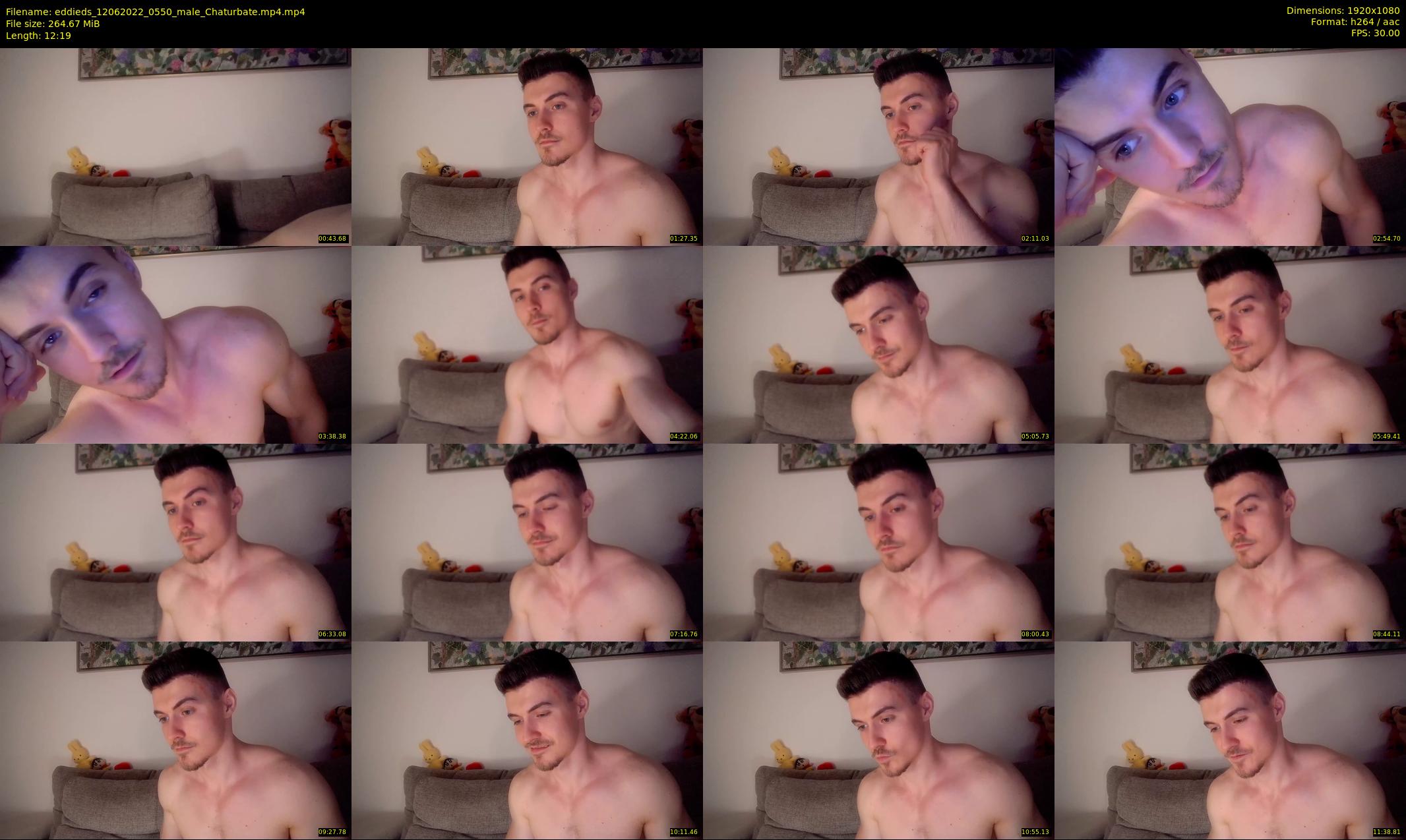 eddieds — 13 minute Chaturbate male cam show recording, 1080p, Jun 12, 2022
