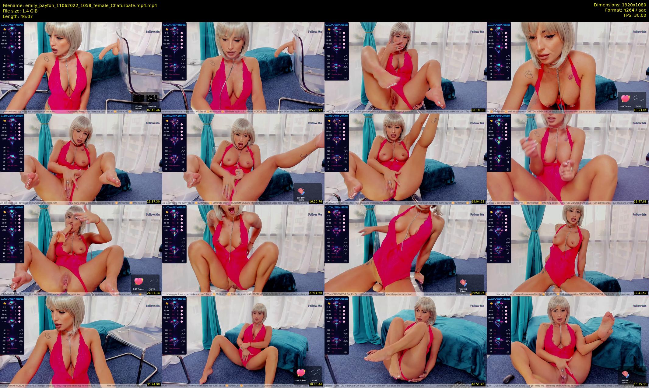 emily_payton — 47 minute Chaturbate female cam show recording, 1080p, Jun 11, 2022