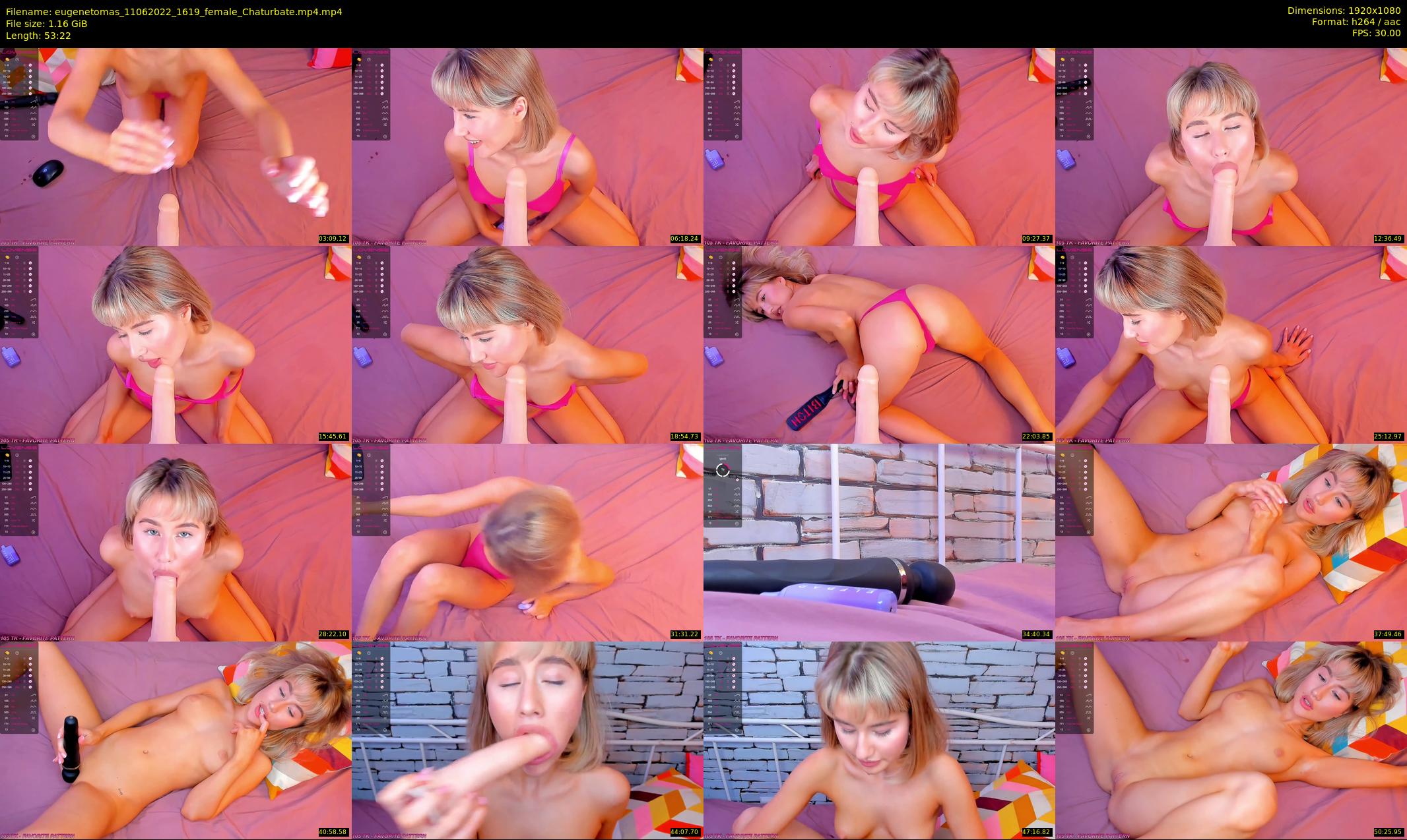 eugenetomas — 54 minute Chaturbate couple cam show recording, 1080p, Jun 11, 2022