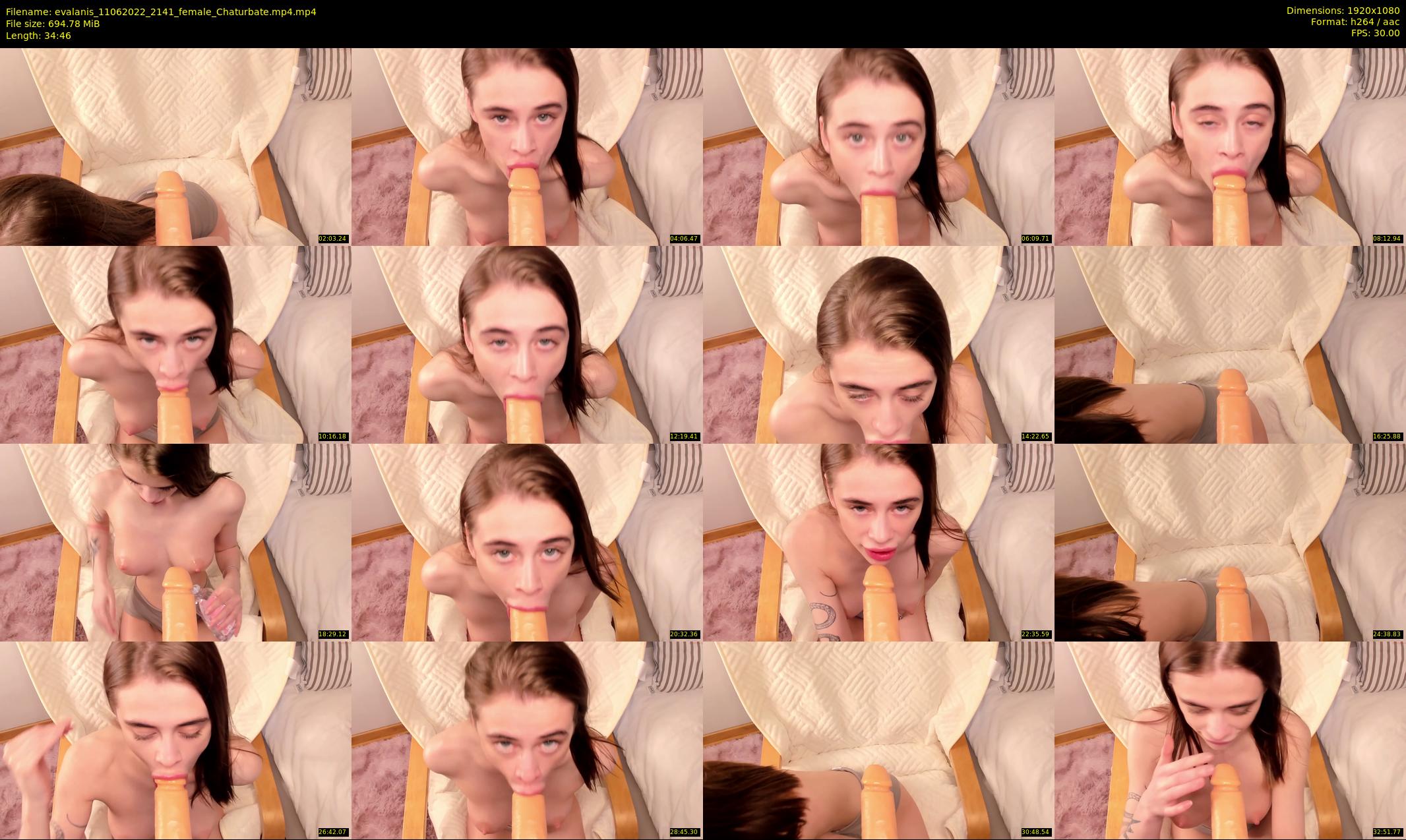evalanis — 35 minute Chaturbate couple cam show recording, 1080p, Jun 11, 2022