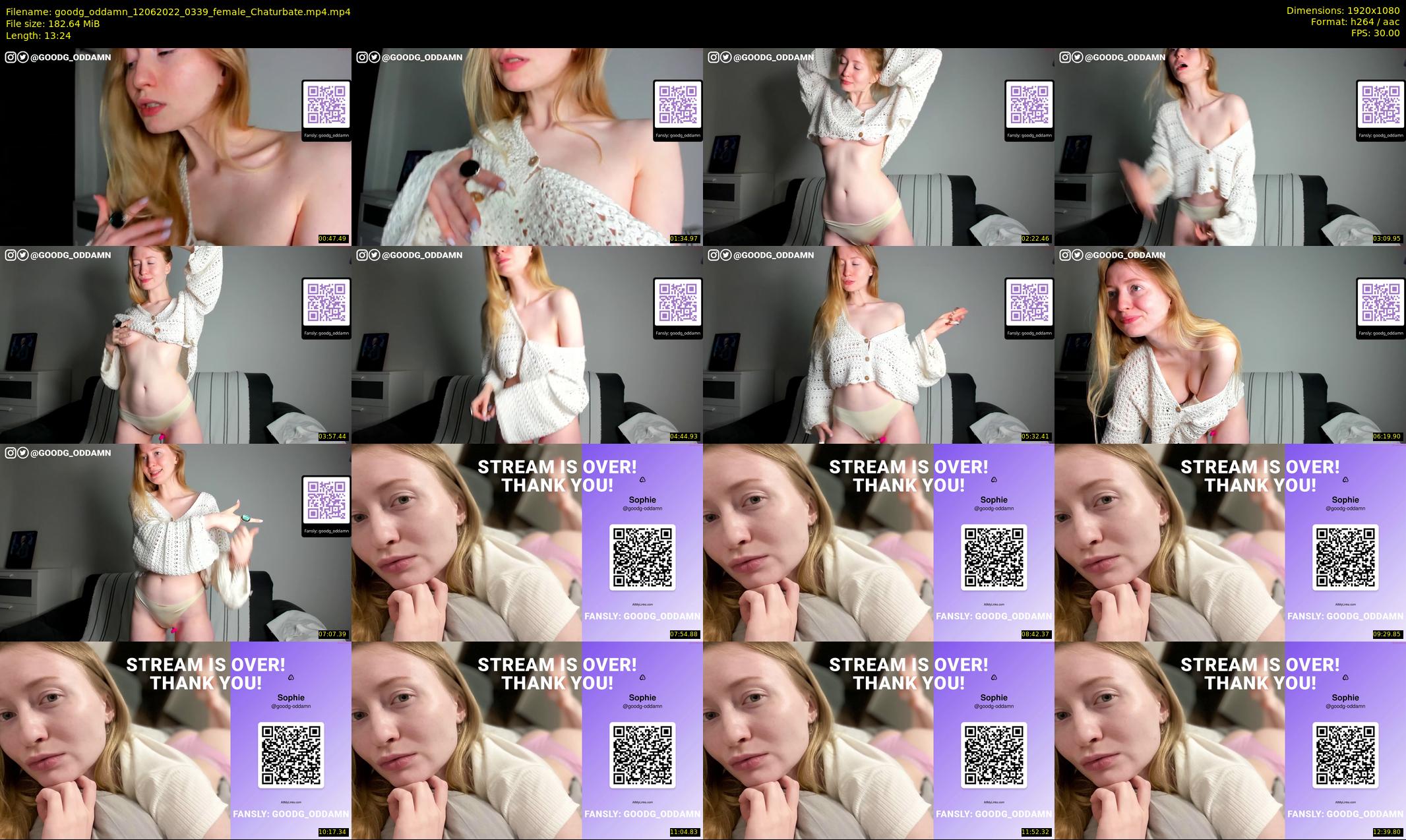 goodg_oddamn — 14 minute Chaturbate female cam show recording, 1080p, Jun 12, 2022