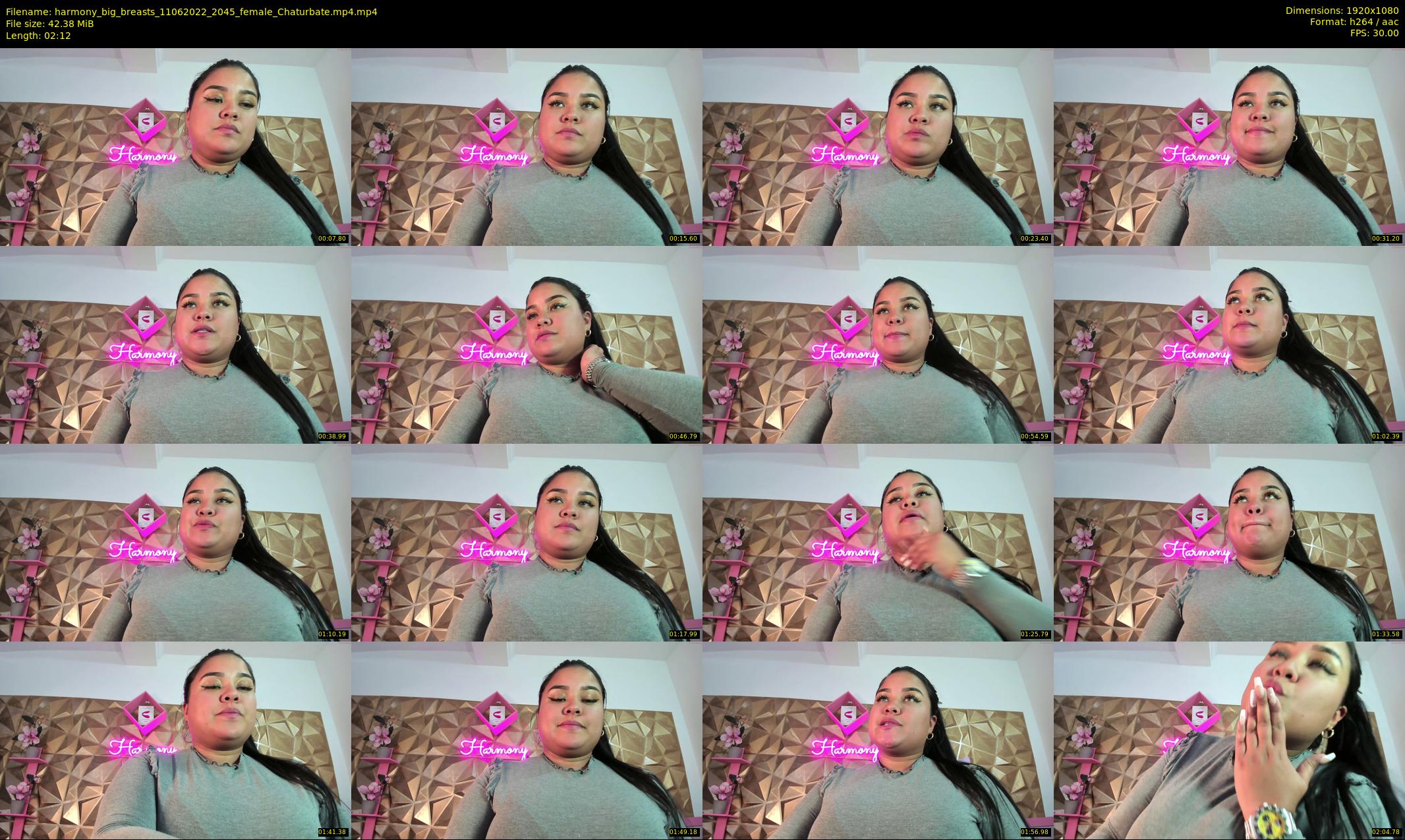 harmony_big_breasts — 3 minute Chaturbate female cam show recording, 1080p, Jun 11, 2022