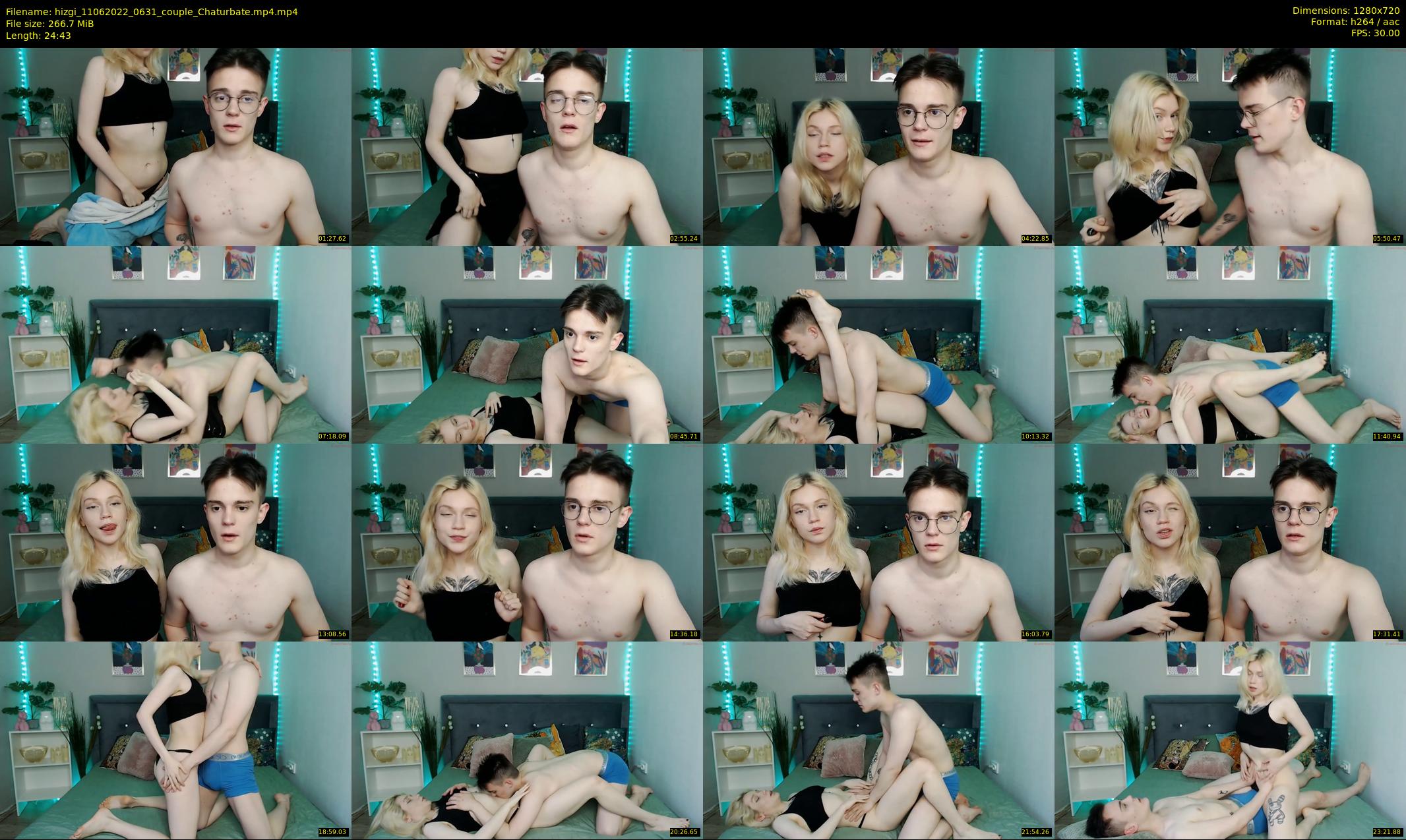 hizgi — 25 minute Chaturbate couple cam show recording, 720p, Jun 11, 2022