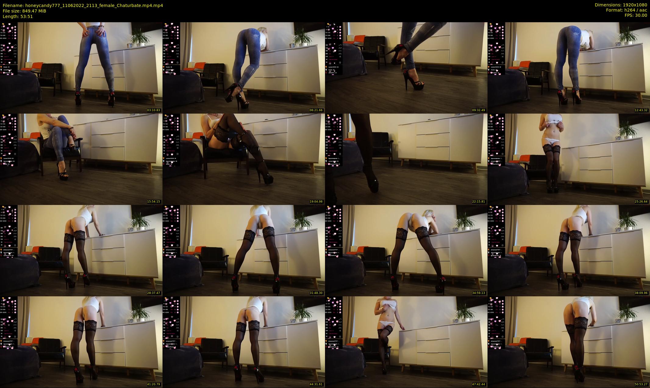 honeycandy777 — 54 minute Chaturbate couple cam show recording, 1080p, Jun 11, 2022