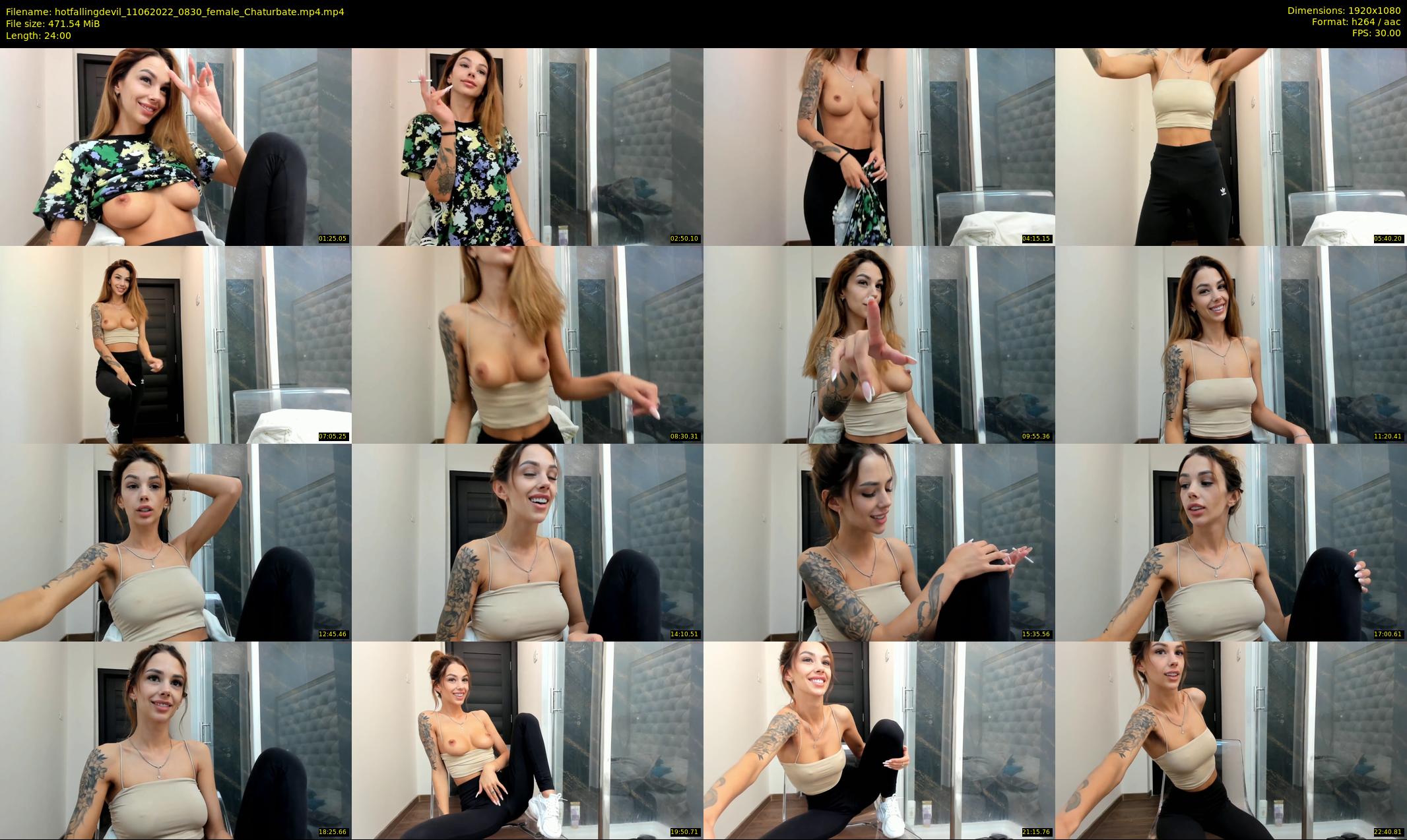 hotfallingdevil — 24 minute Chaturbate female cam show recording, 1080p, Jun 11, 2022