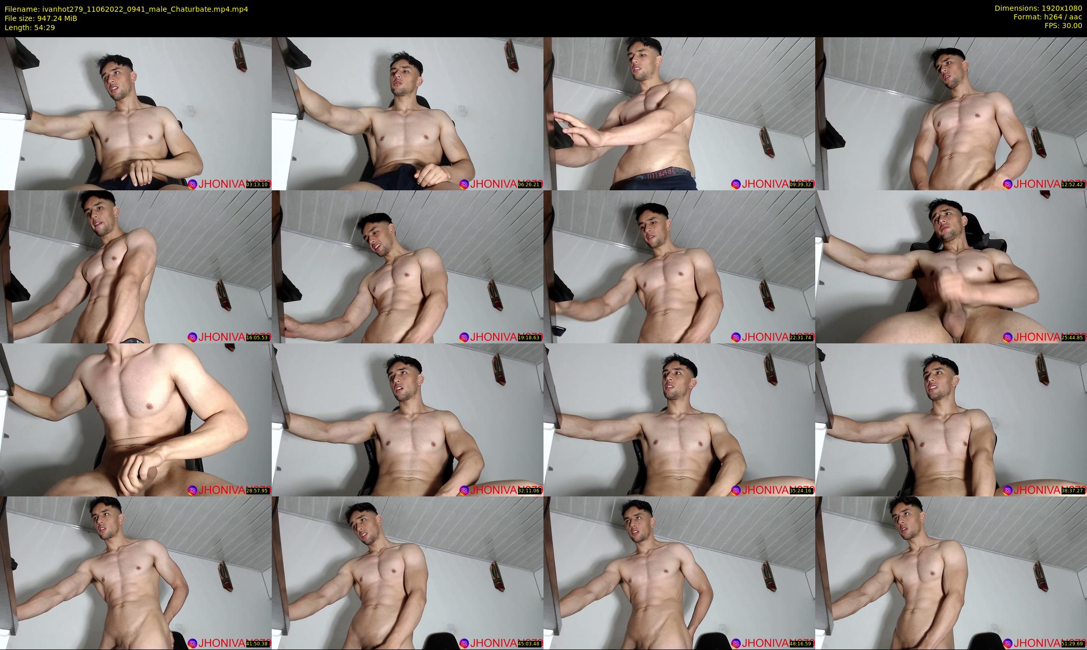 ivanhot279 — 55 minute Chaturbate male cam show recording, 1080p, Jun 11, 2022