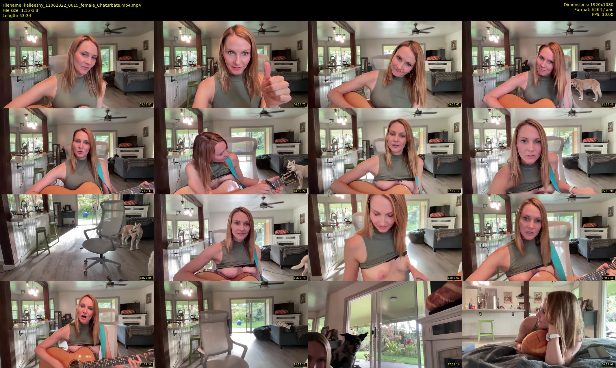kaileeshy — 54 minute Chaturbate female cam show recording, 1080p, Jun 11, 2022