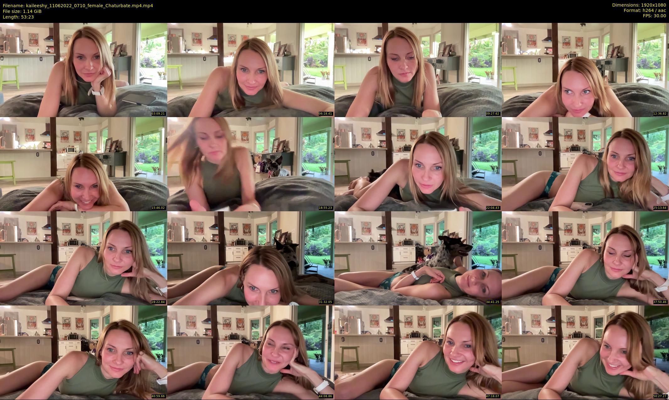 kaileeshy — 54 minute Chaturbate female cam show recording, 1080p, Jun 11, 2022