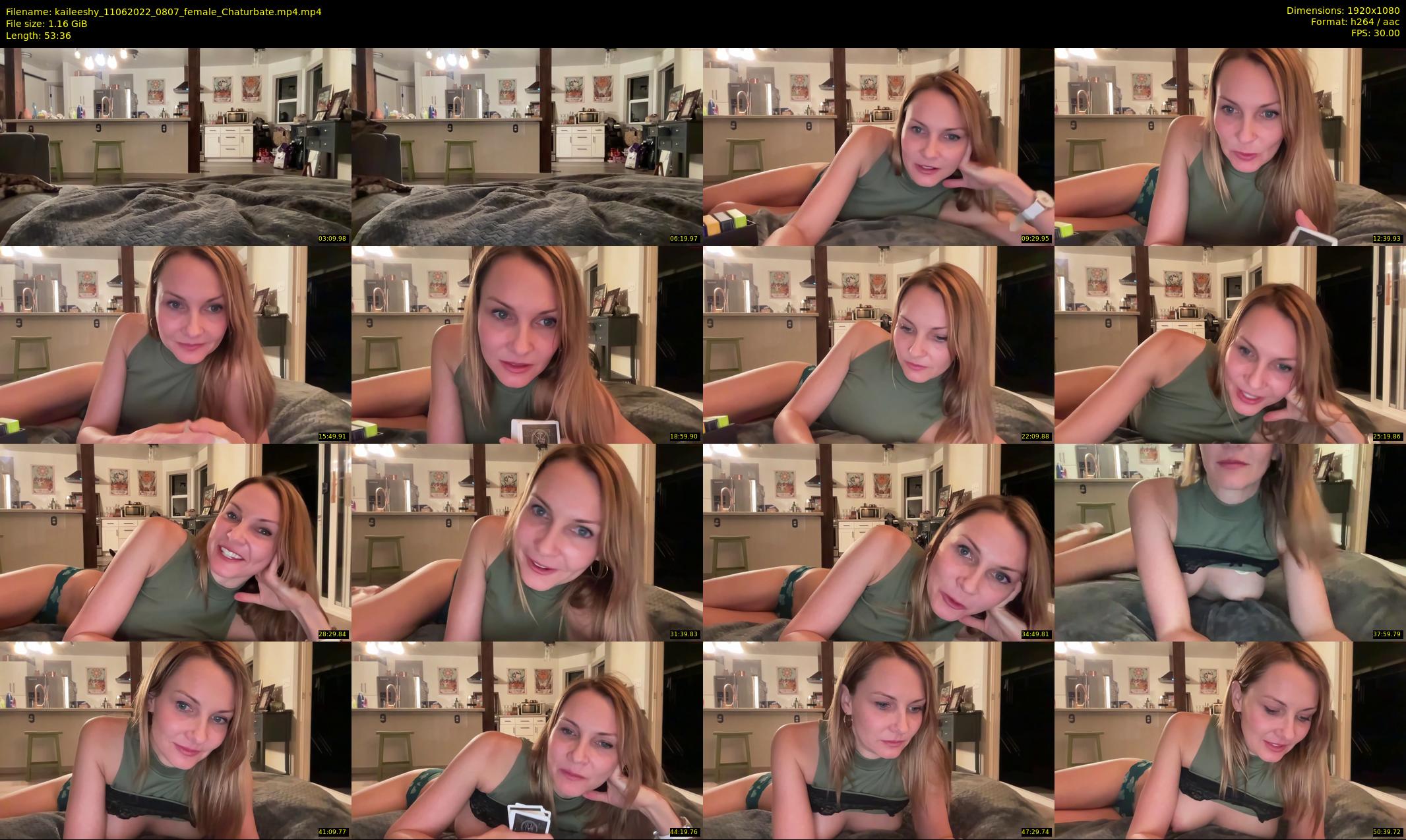 kaileeshy — 54 minute Chaturbate female cam show recording, 1080p, Jun 11, 2022
