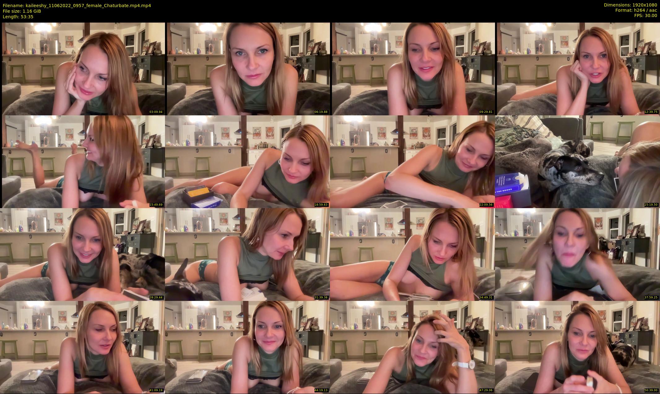 kaileeshy — 54 minute Chaturbate female cam show recording, 1080p, Jun 11, 2022