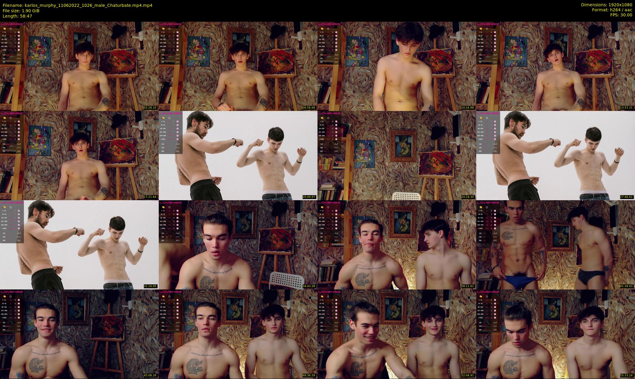 karlos_murphy — 59 minute Chaturbate male cam show recording, 1080p, Jun 11, 2022