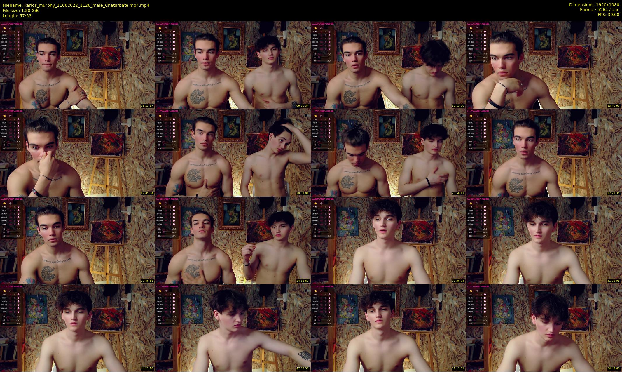 karlos_murphy — 58 minute Chaturbate male cam show recording, 1080p, Jun 11, 2022