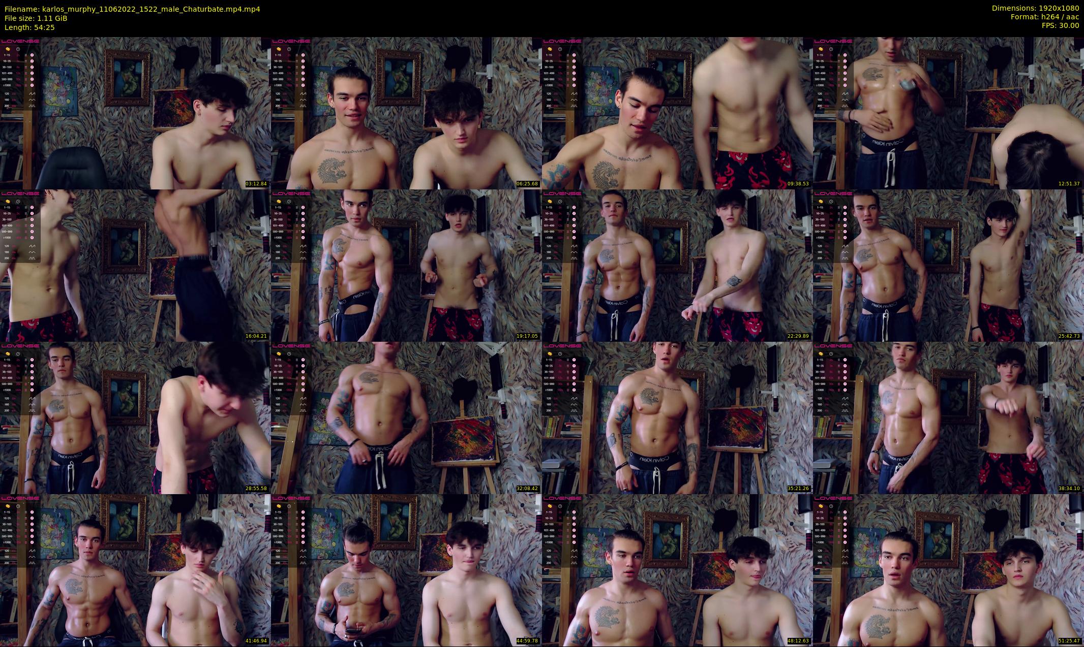 karlos_murphy — 55 minute Chaturbate male cam show recording, 1080p, Jun 11, 2022