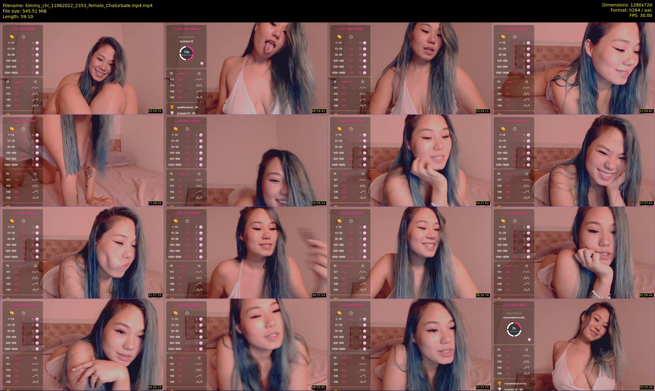 kimmy_chi — 60 minute Chaturbate female cam show recording, 720p, Jun 11, 2022