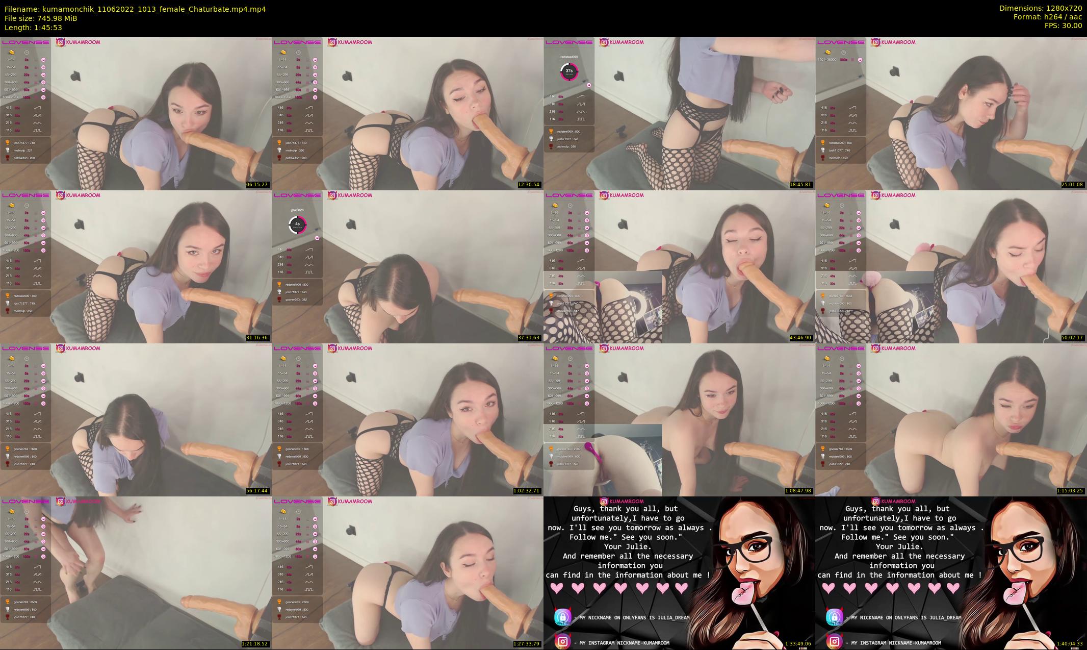 kumamonchik — 106 minute Chaturbate couple cam show recording, 720p, Jun 11, 2022