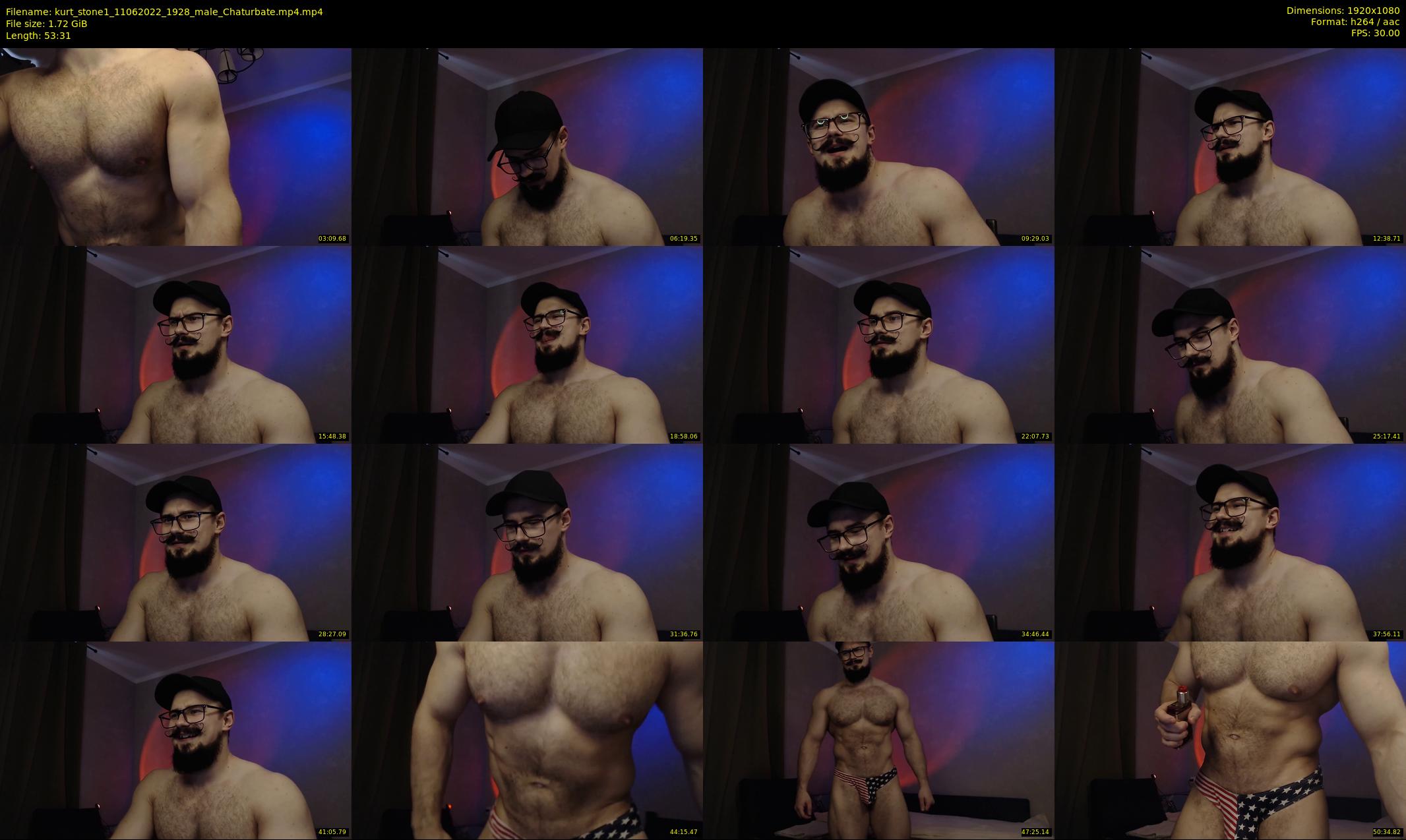 kurt_stone1 — 54 minute Chaturbate male cam show recording, 1080p, Jun 11, 2022