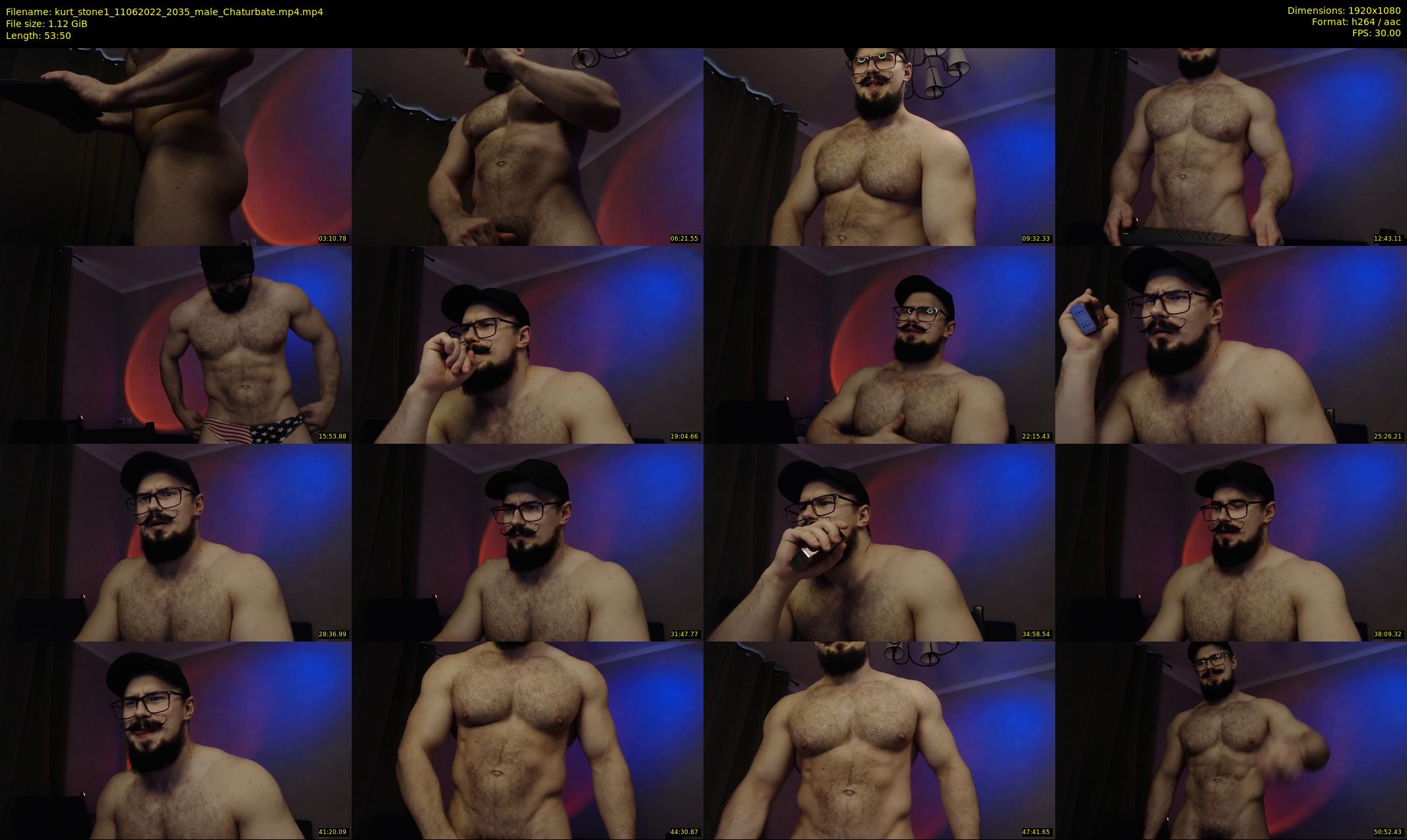 kurt_stone1 — 54 minute Chaturbate male cam show recording, 1080p, Jun 11, 2022