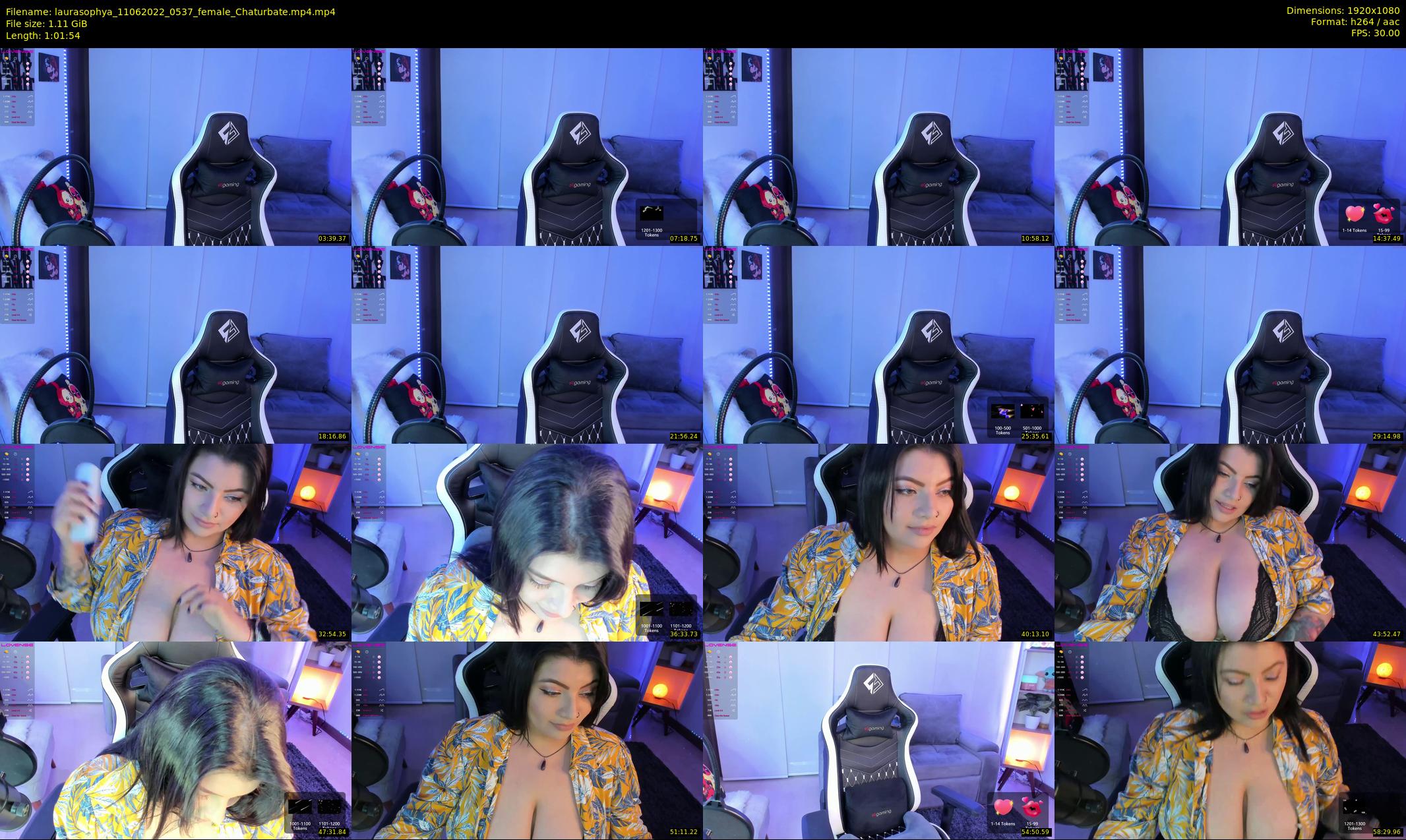 laurasophya — 62 minute Chaturbate female cam show recording, 1080p, Jun 11, 2022