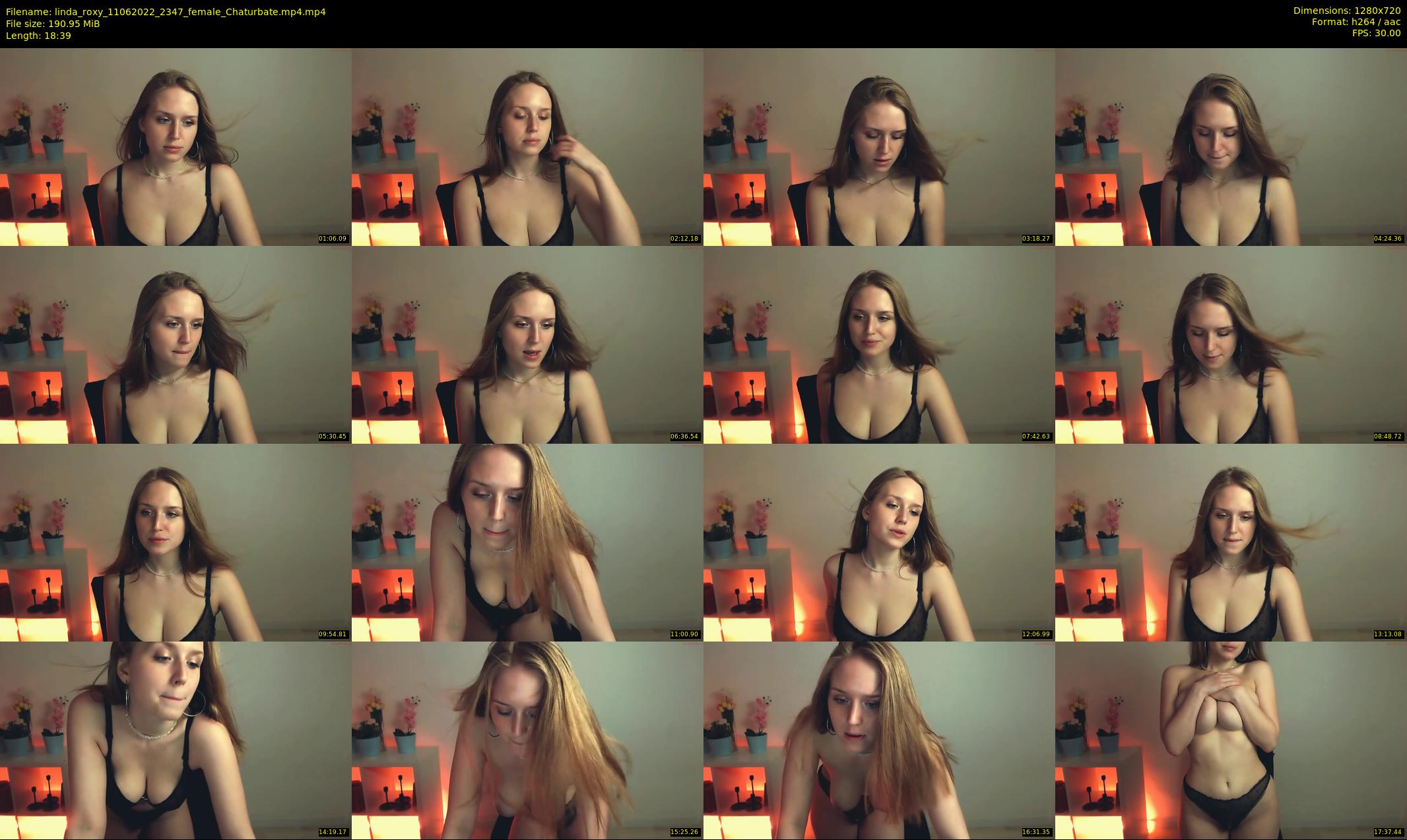 linda_roxy — 19 minute Chaturbate female cam show recording, 720p, Jun 11, 2022