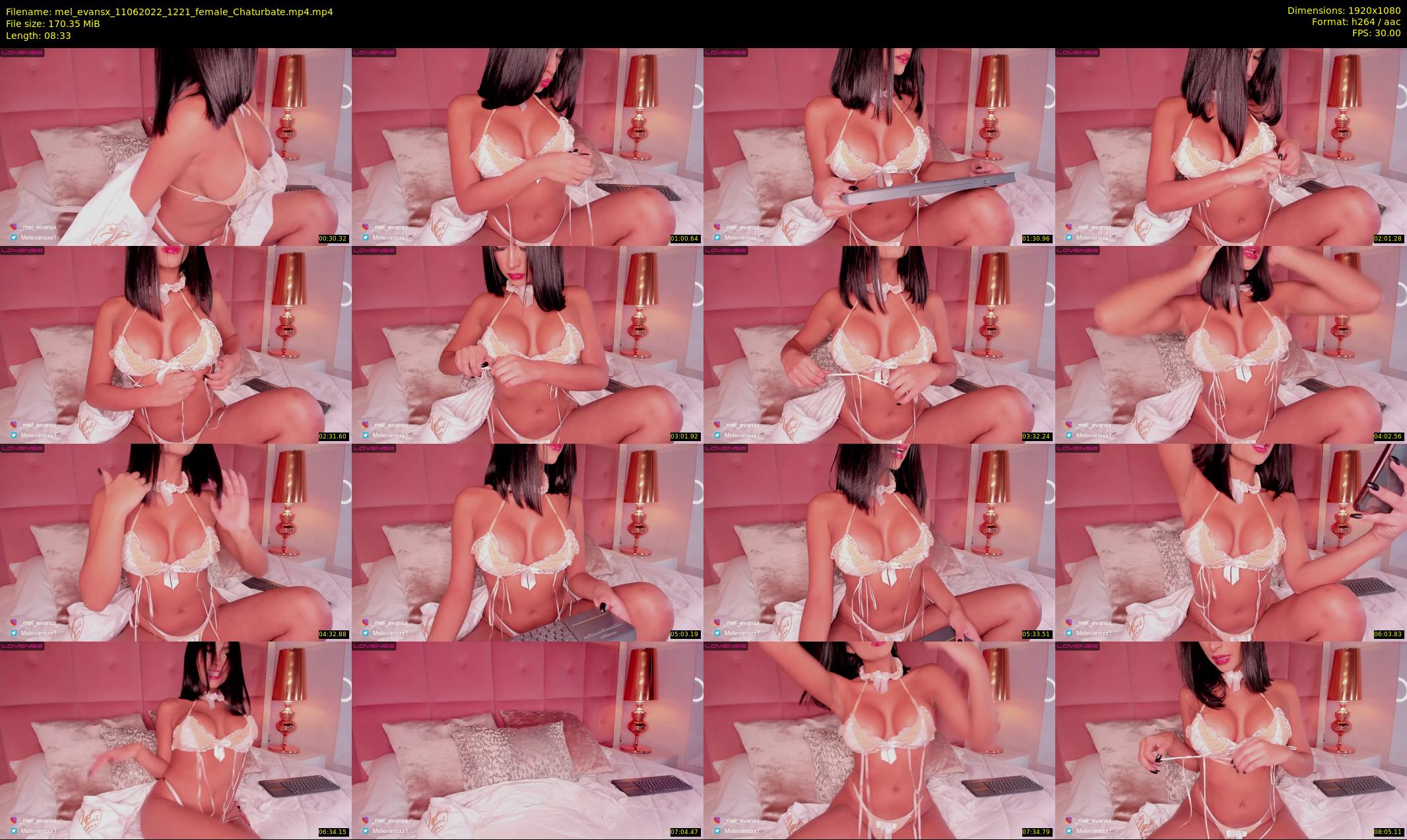 mel_evansx — 9 minute Chaturbate female cam show recording, 1080p, Jun 11, 2022