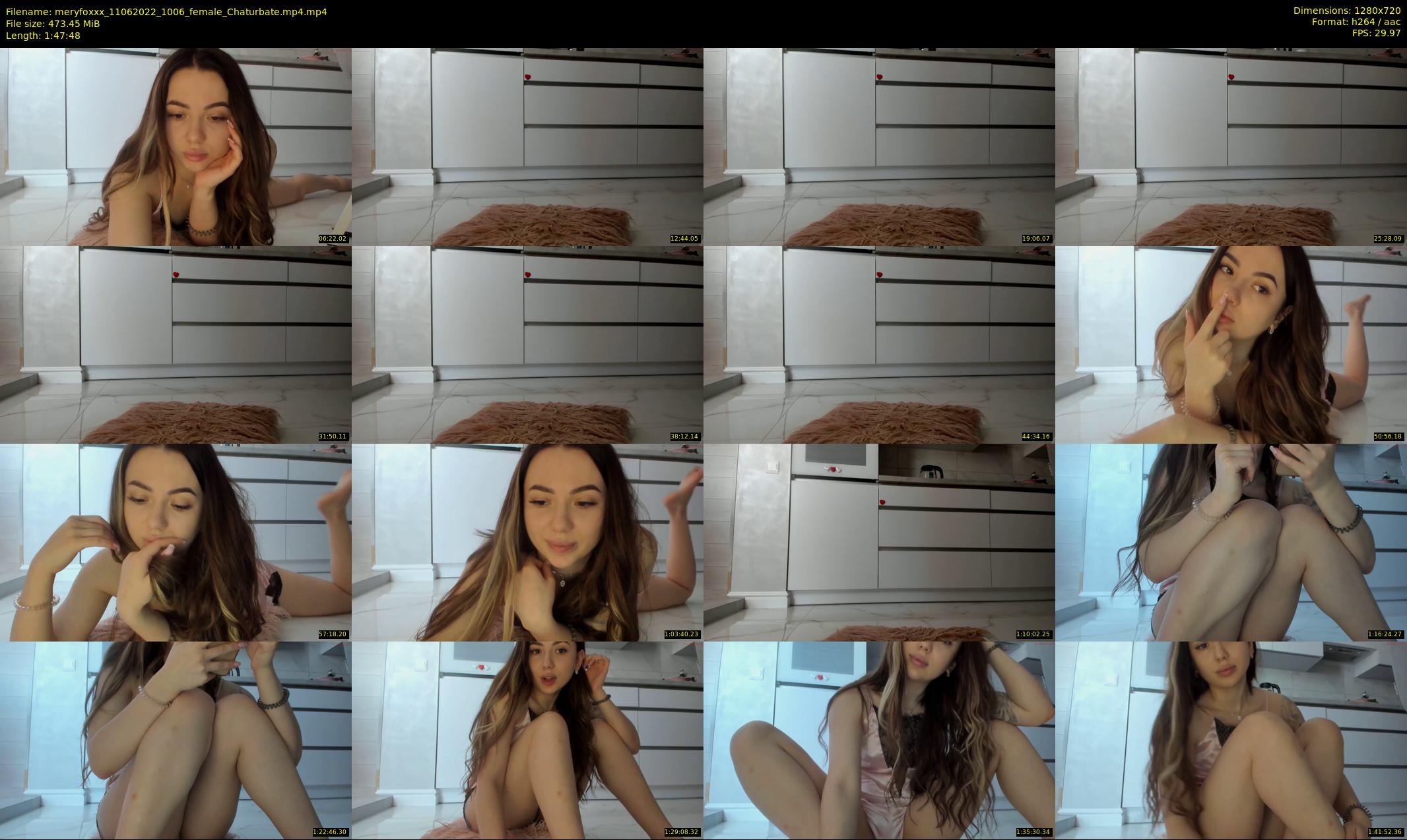 meryfoxxx — 108 minute Chaturbate female cam show recording, 720p, Jun 11, 2022