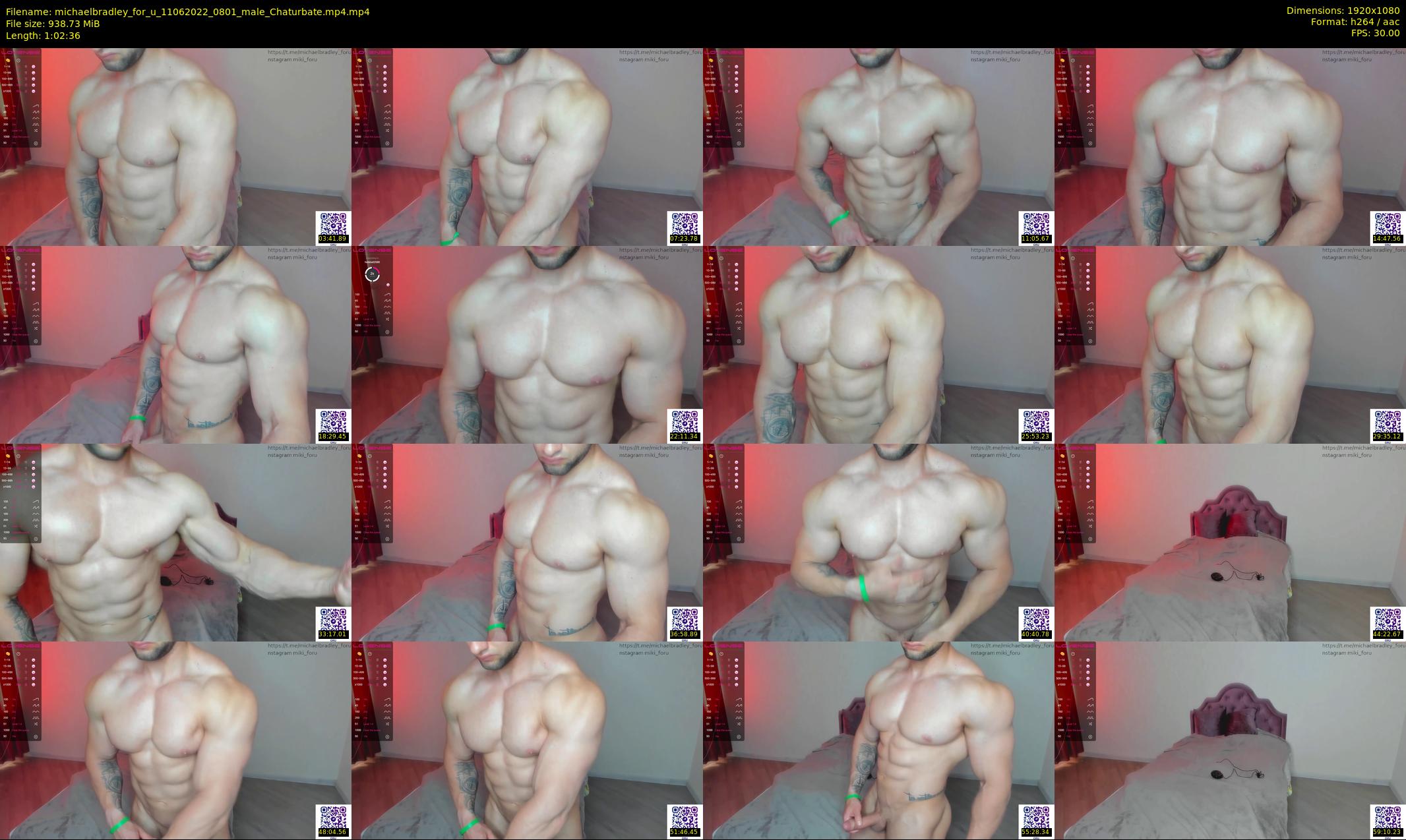 michaelbradley_for_u — 63 minute Chaturbate male cam show recording, 1080p, Jun 11, 2022