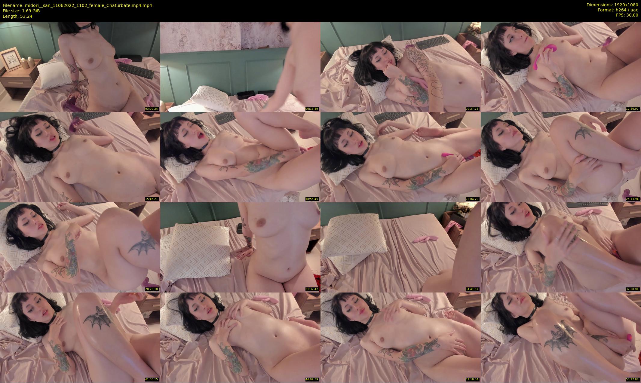 midori__san — 54 minute Chaturbate female cam show recording, 1080p, Jun 11, 2022