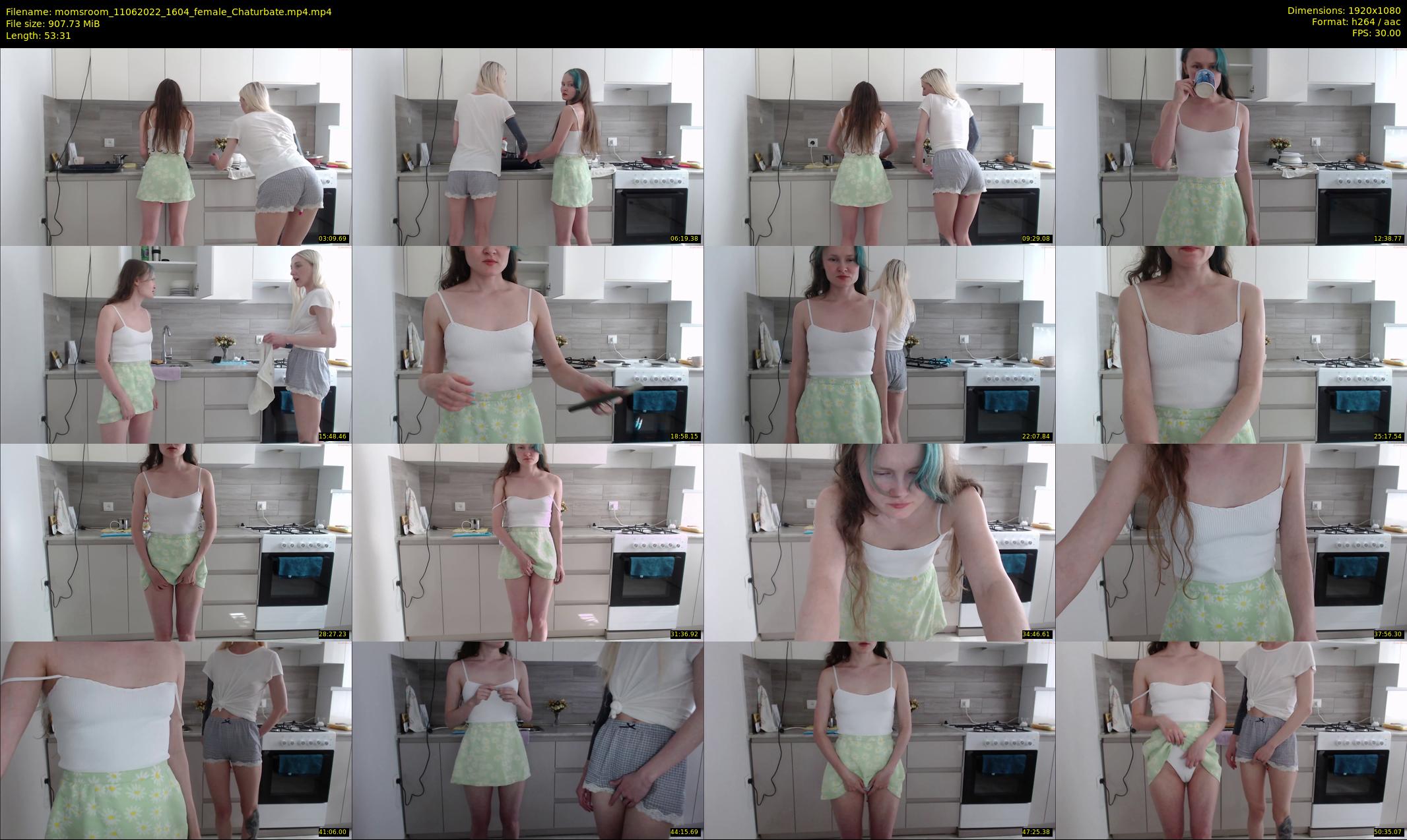 momsroom — 54 minute Chaturbate couple cam show recording, 1080p, Jun 11, 2022