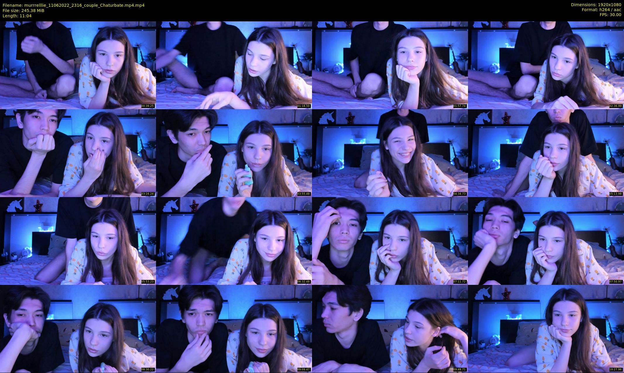 murrrelllie — 12 minute Chaturbate female cam show recording, 1080p, Jun 11, 2022