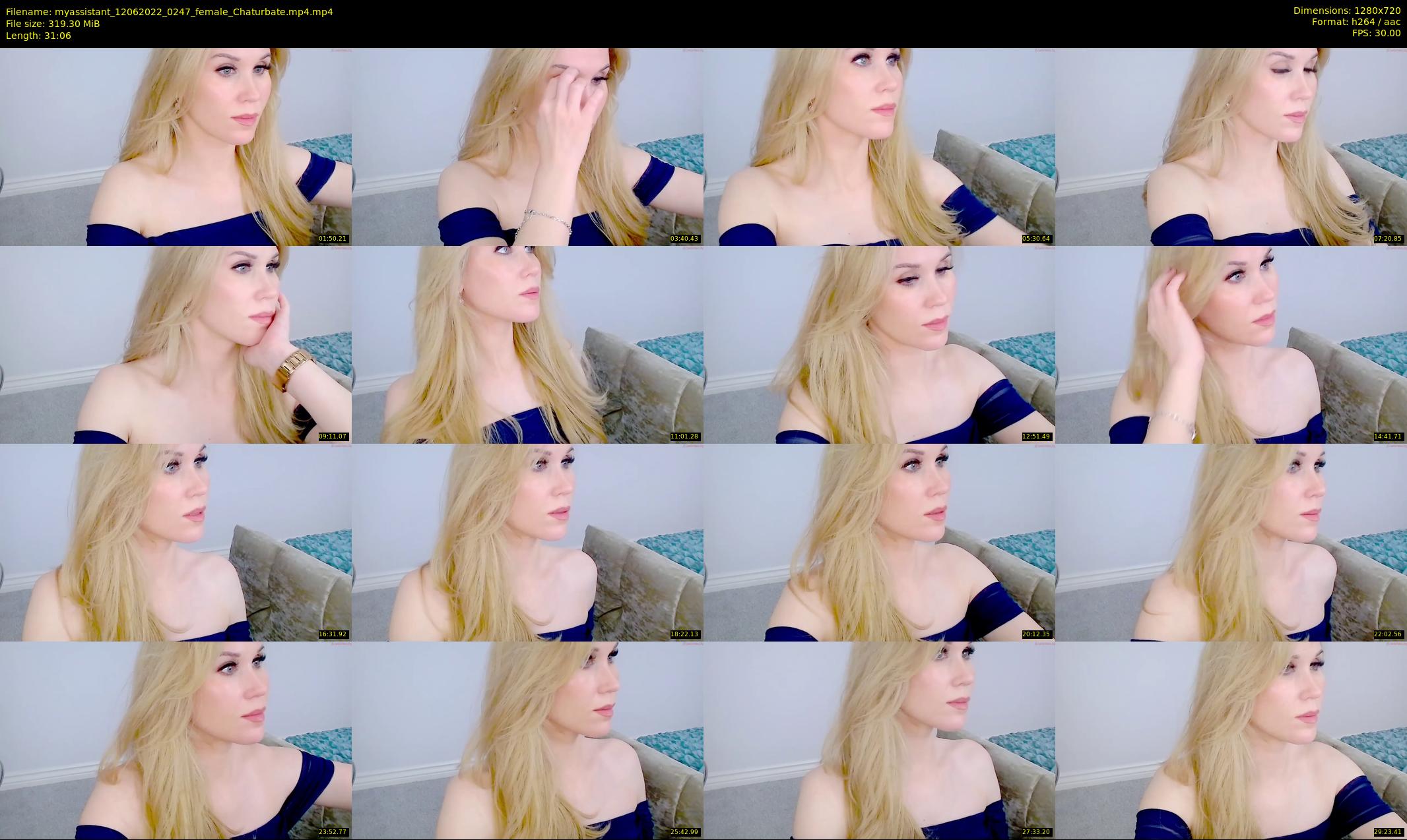 myassistant — 32 minute Chaturbate female cam show recording, 720p, Jun 12, 2022